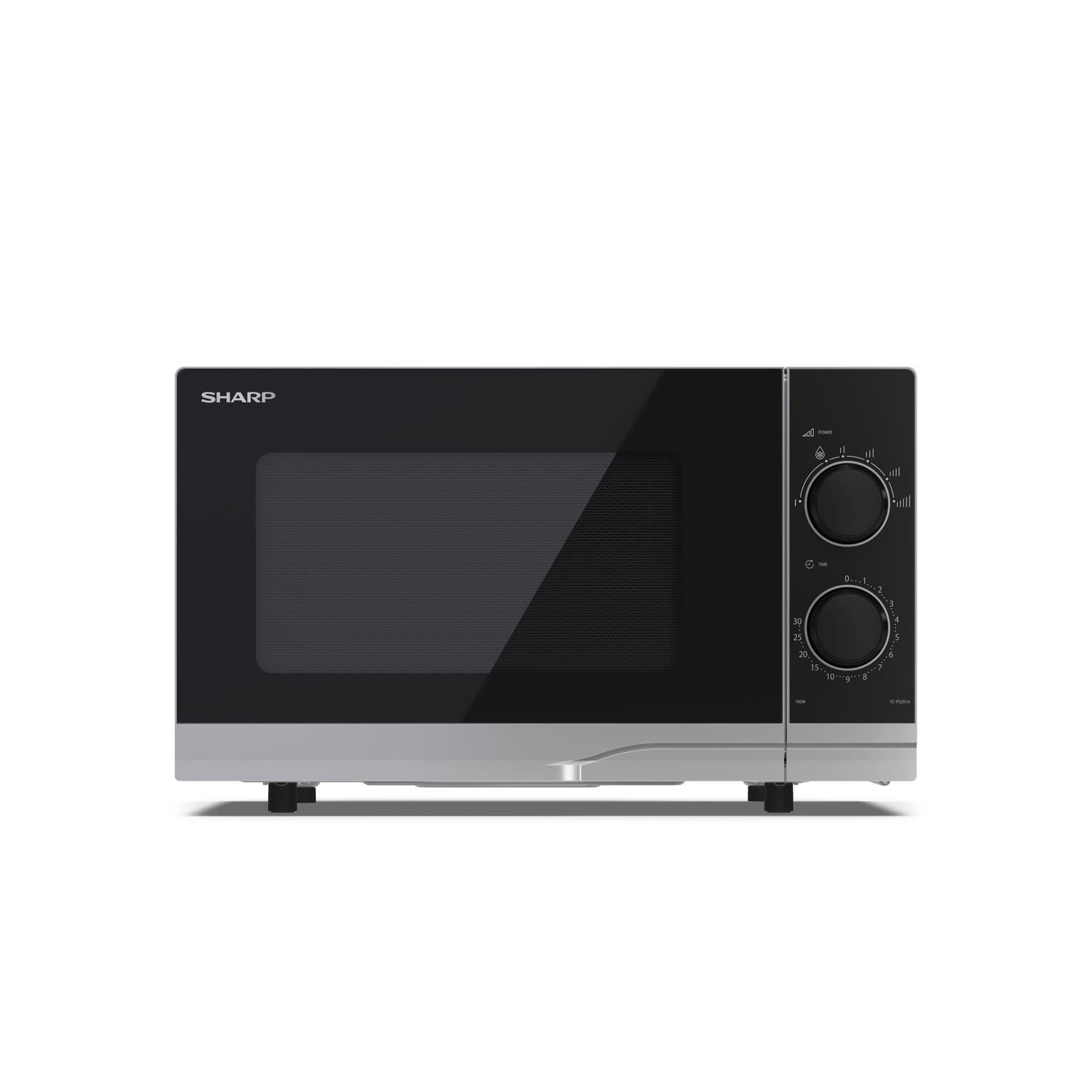 Sharp YC-PS201AU-S 20 Litres Microwave Oven - Silver thumbnail image