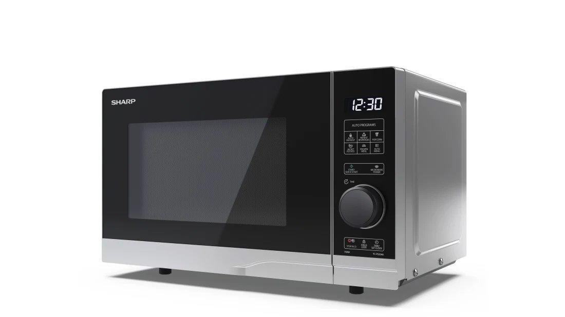 Sharp YC-PS204AU-S 20 Litres Microwave Oven - Black/Silver thumbnail image