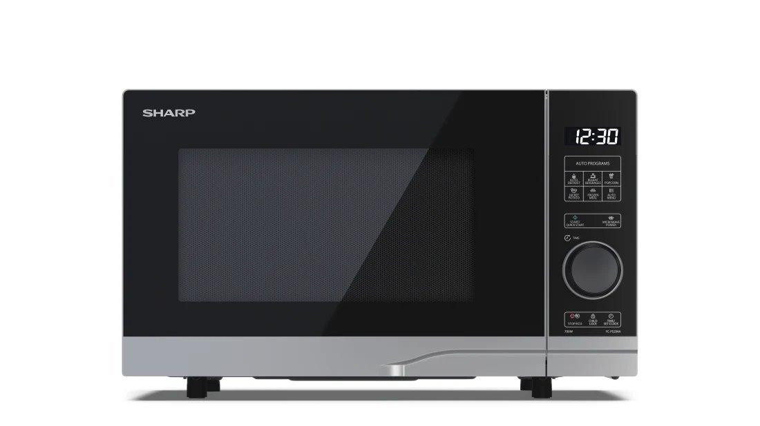 Sharp YC-PS204AU-S 20 Litres Microwave Oven - Black/Silver thumbnail image
