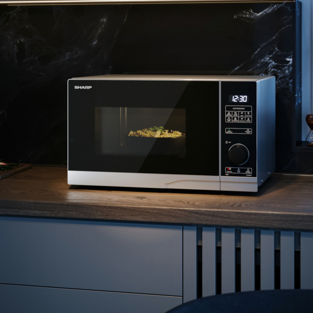 Sharp YC-PS254AU-S 25 Litres Solo Microwave - Silver thumbnail image