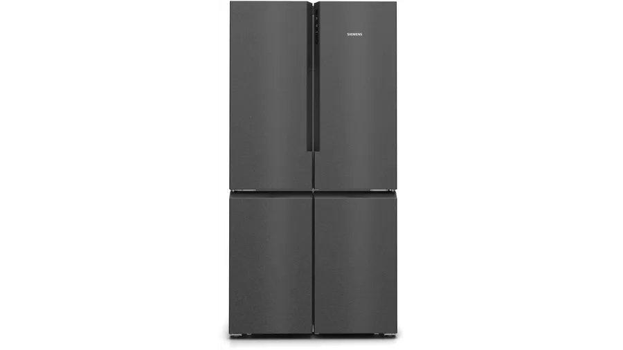 Siemens KF96NAXEAG IQ300 90.5cm Multi Door American Style Fridge Freezer - Black Stainless Steel thumbnail image