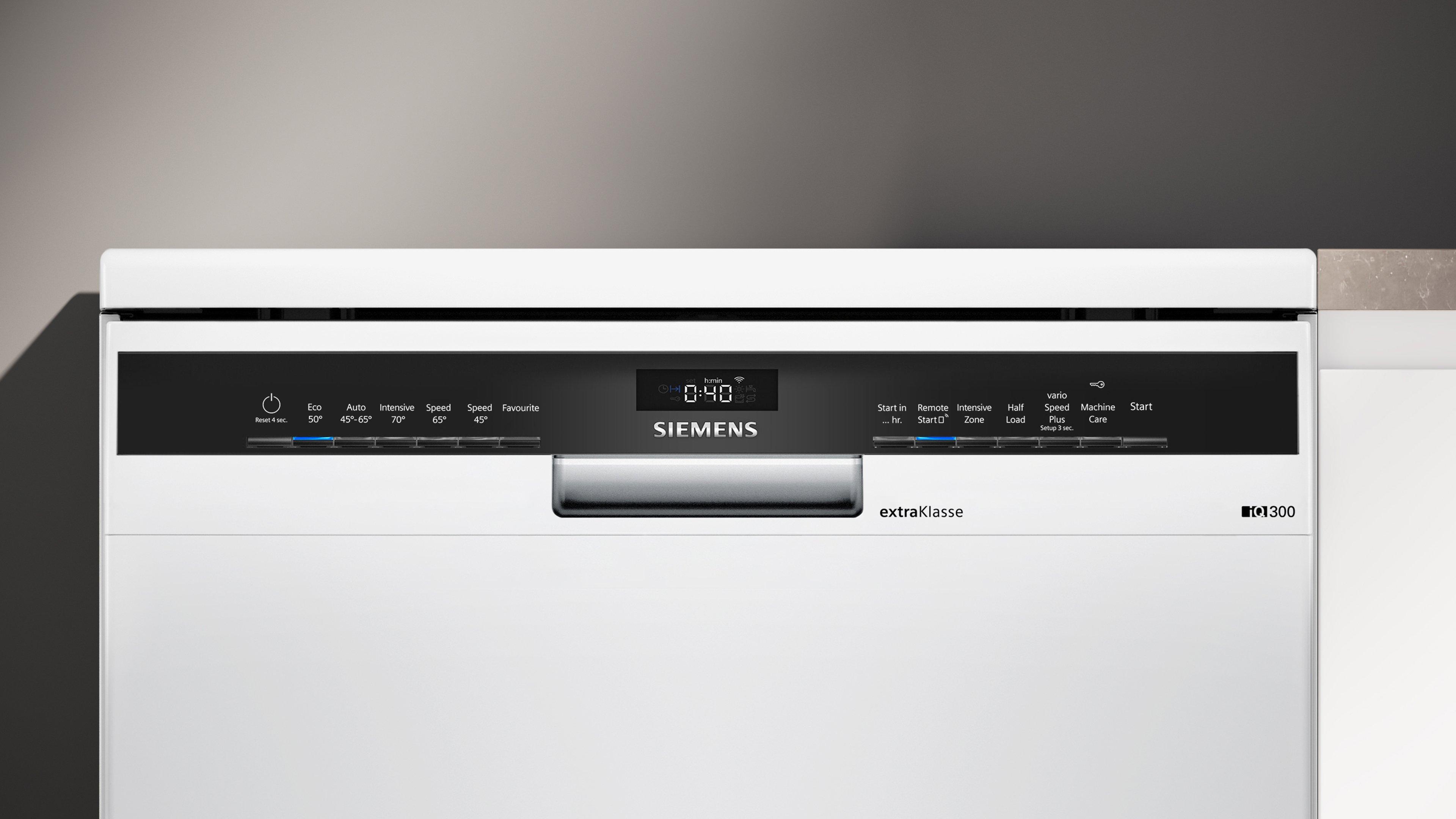 Siemens extraKlasse SN23EW04MG Dishwasher - White - 14 Place Settings thumbnail image