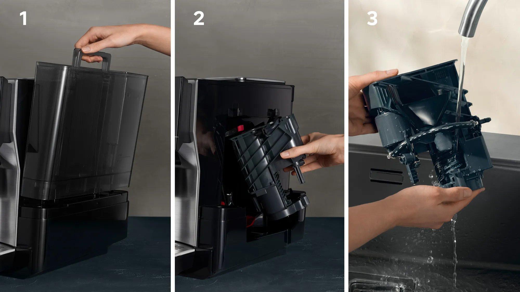 Siemens TQ707GB3 Bean to Cup Fully Automatic Freestanding Coffee Machine - Stainless Steel thumbnail image