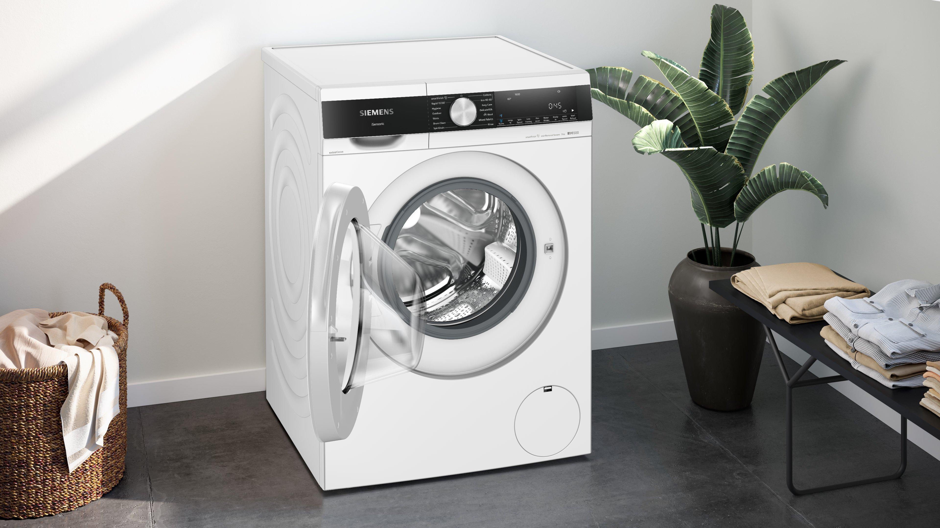 Siemens extraKlasse WG46G2Z2GB 9kg 1600 Spin Washing Machine - White thumbnail image