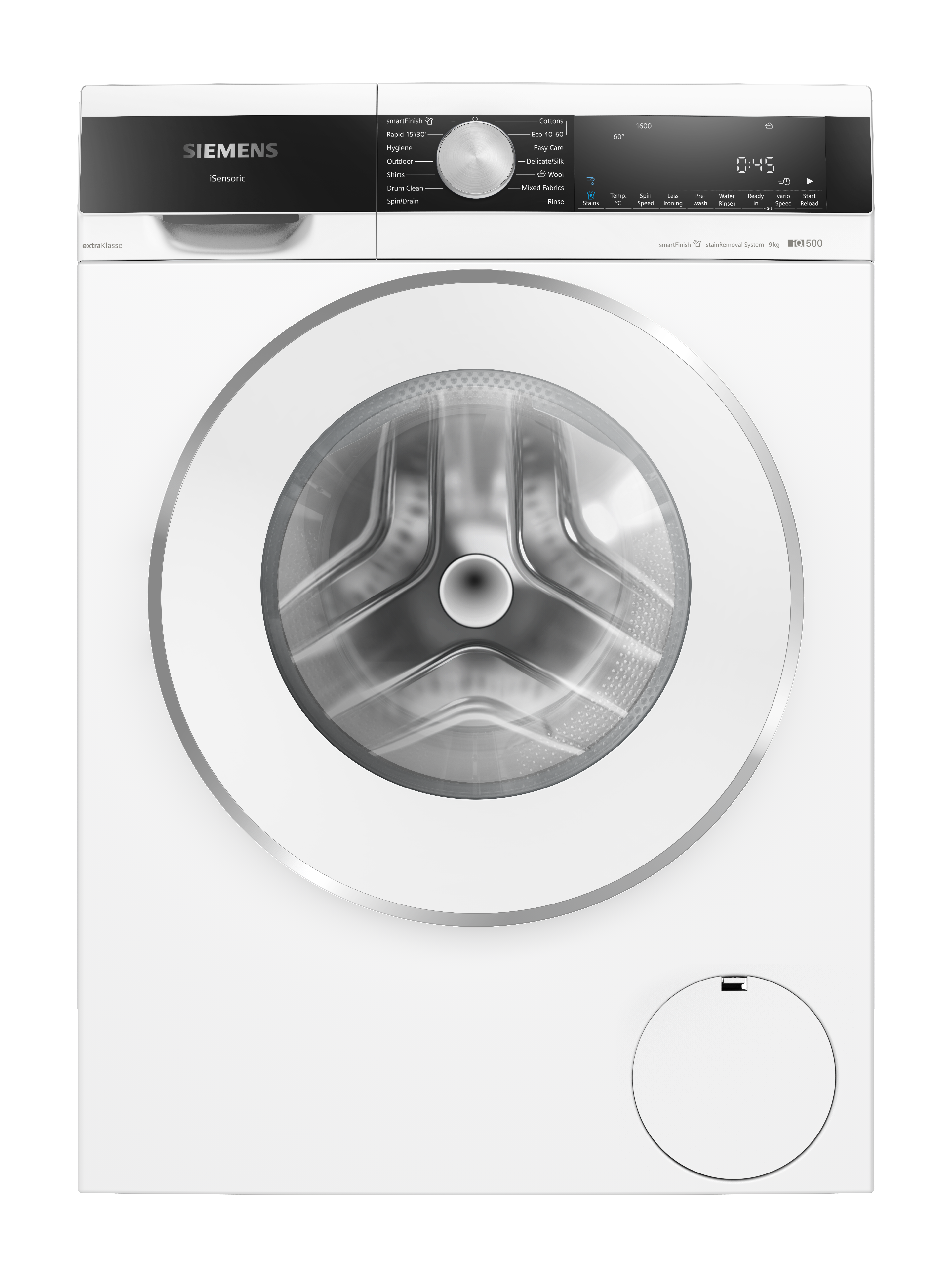 Siemens extraKlasse WG46G2Z2GB 9kg 1600 Spin Washing Machine - White thumbnail image