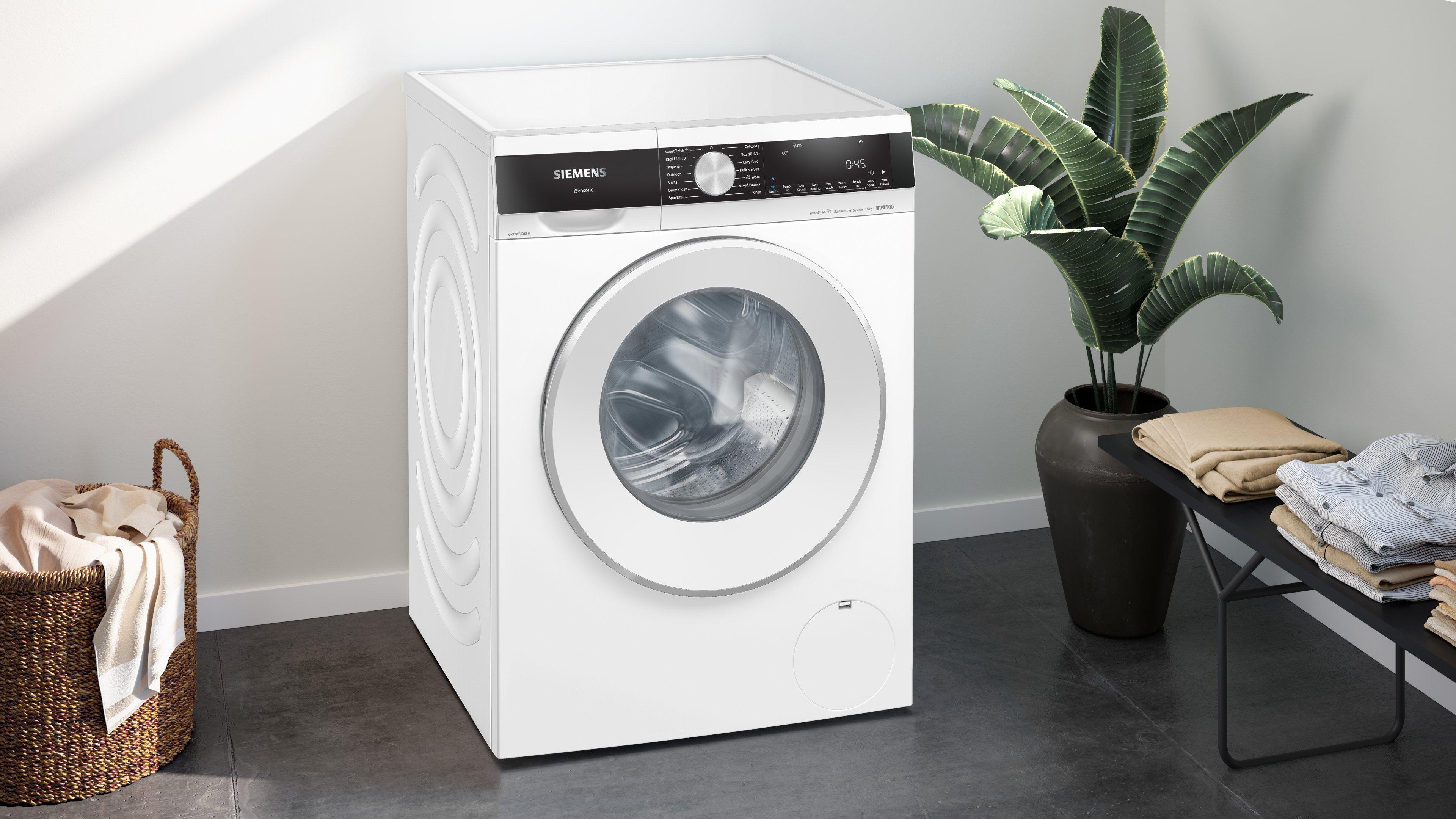 Siemens extraKlasse WG56G2Z1GB 10kg 1600 Spin Washing Machine - White thumbnail image