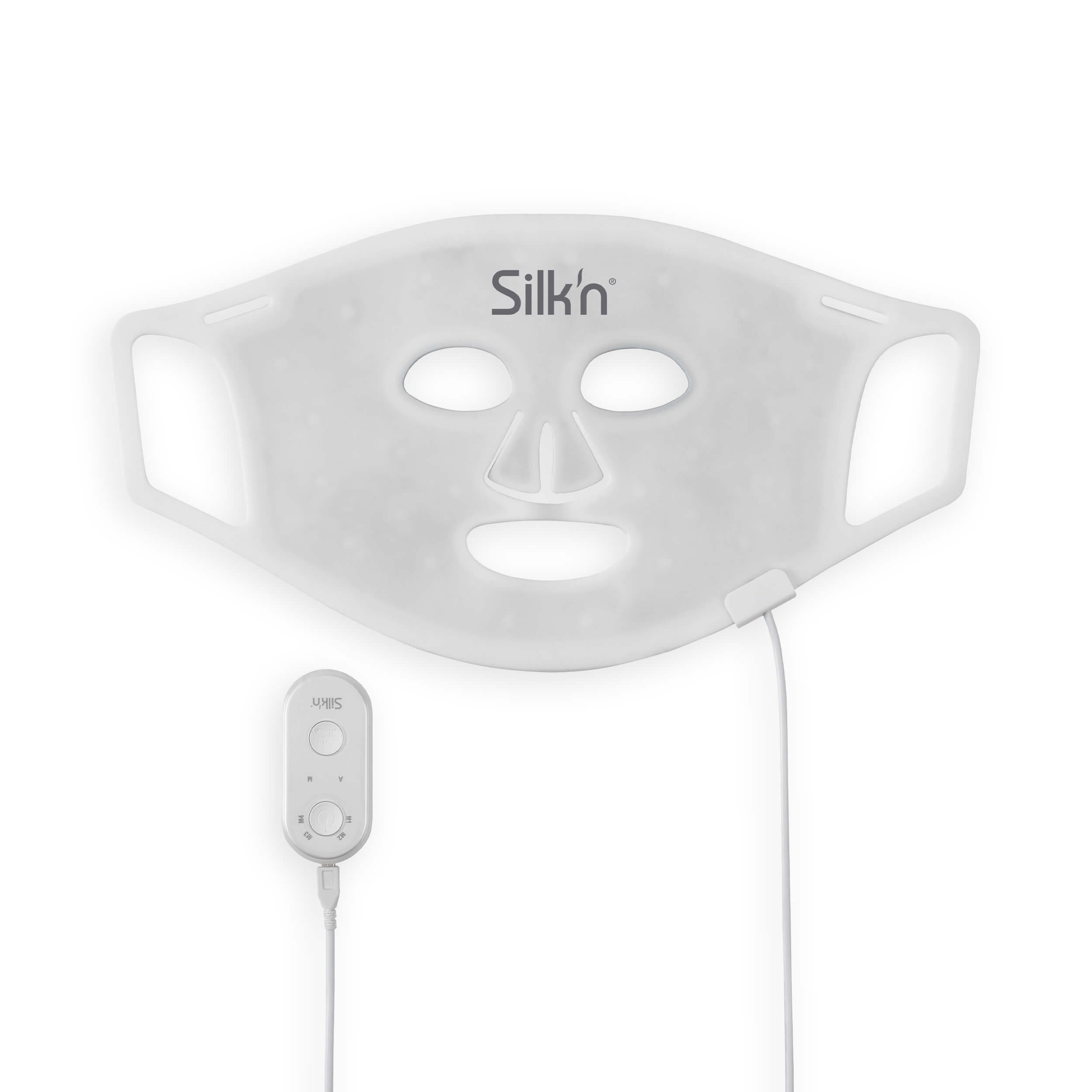 SILK'N FLM100PUK001 LED Face Mask - White thumbnail image