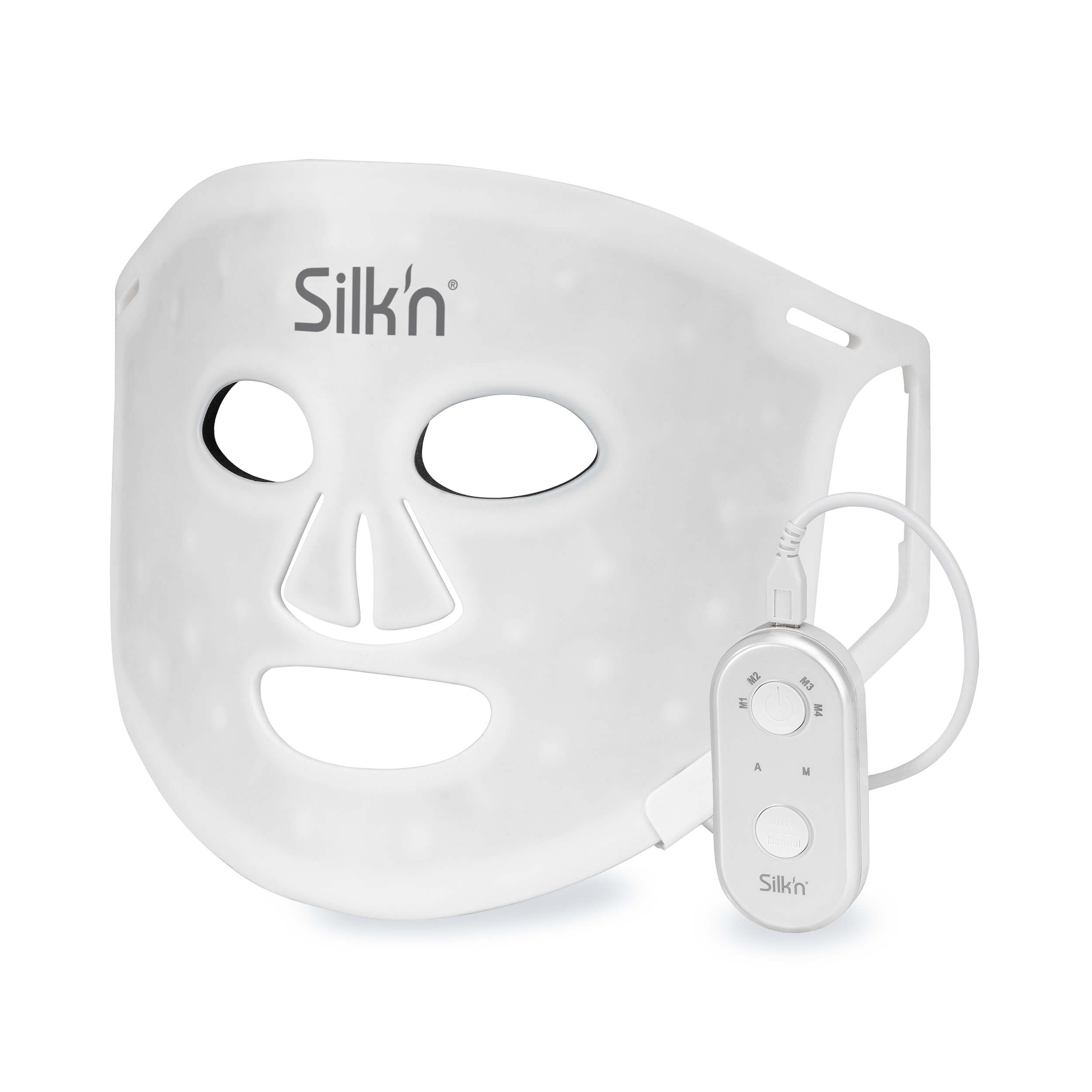 SILK'N FLM100PUK001 LED Face Mask - White thumbnail image