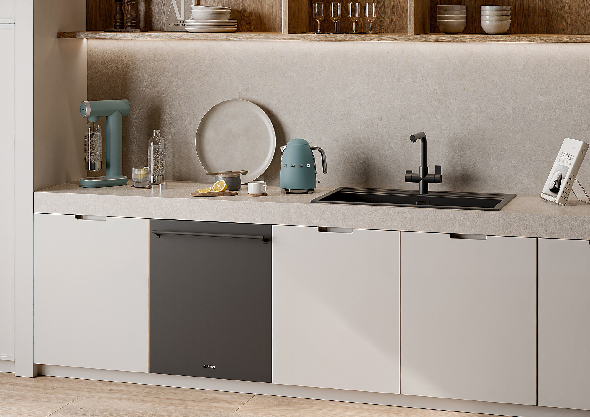 Smeg DIL331C Integrated Dishwasher - 13 Place Settings thumbnail image