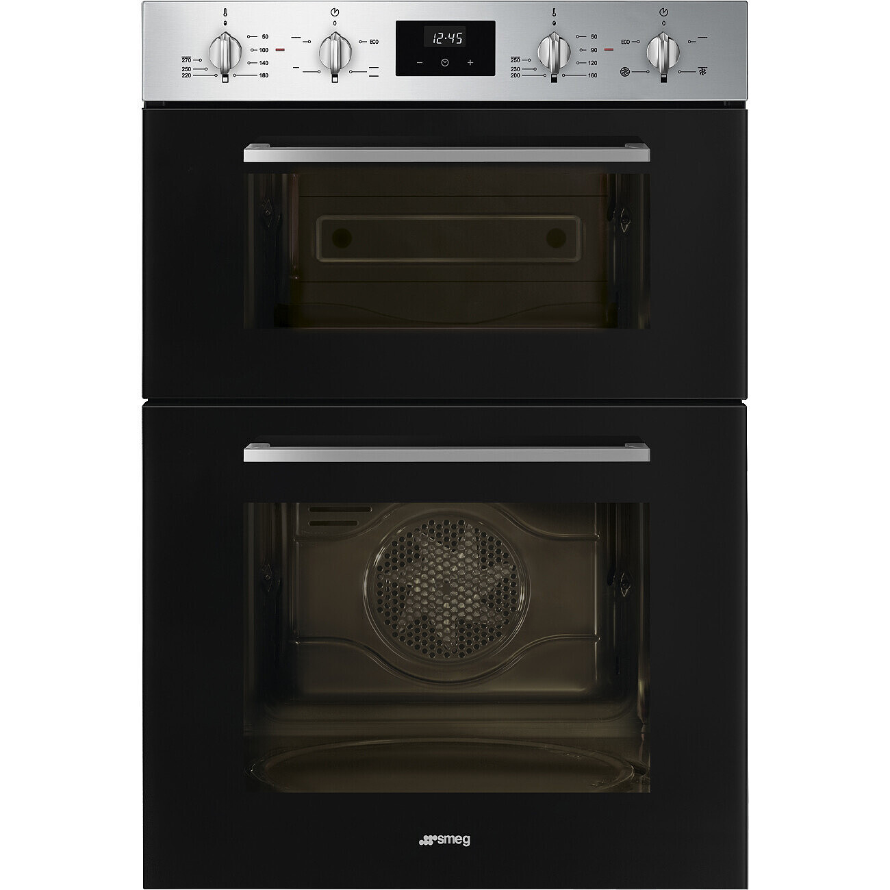 Smeg DOSF400B 59.7cm Built In Electric Double Oven - Black thumbnail image