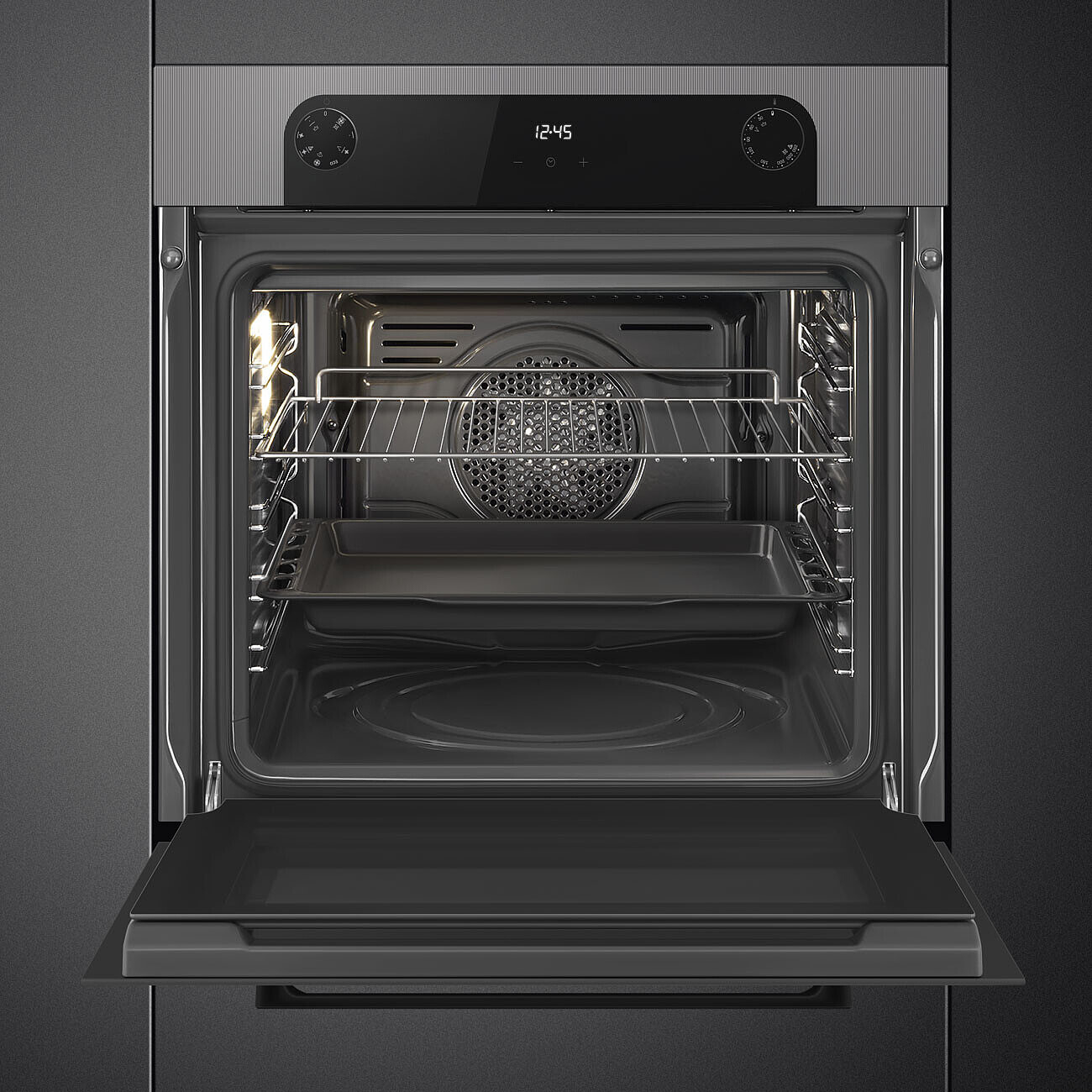 Smeg SF6200TSI 59.7cm Built In Electric Single Oven - Silver thumbnail image