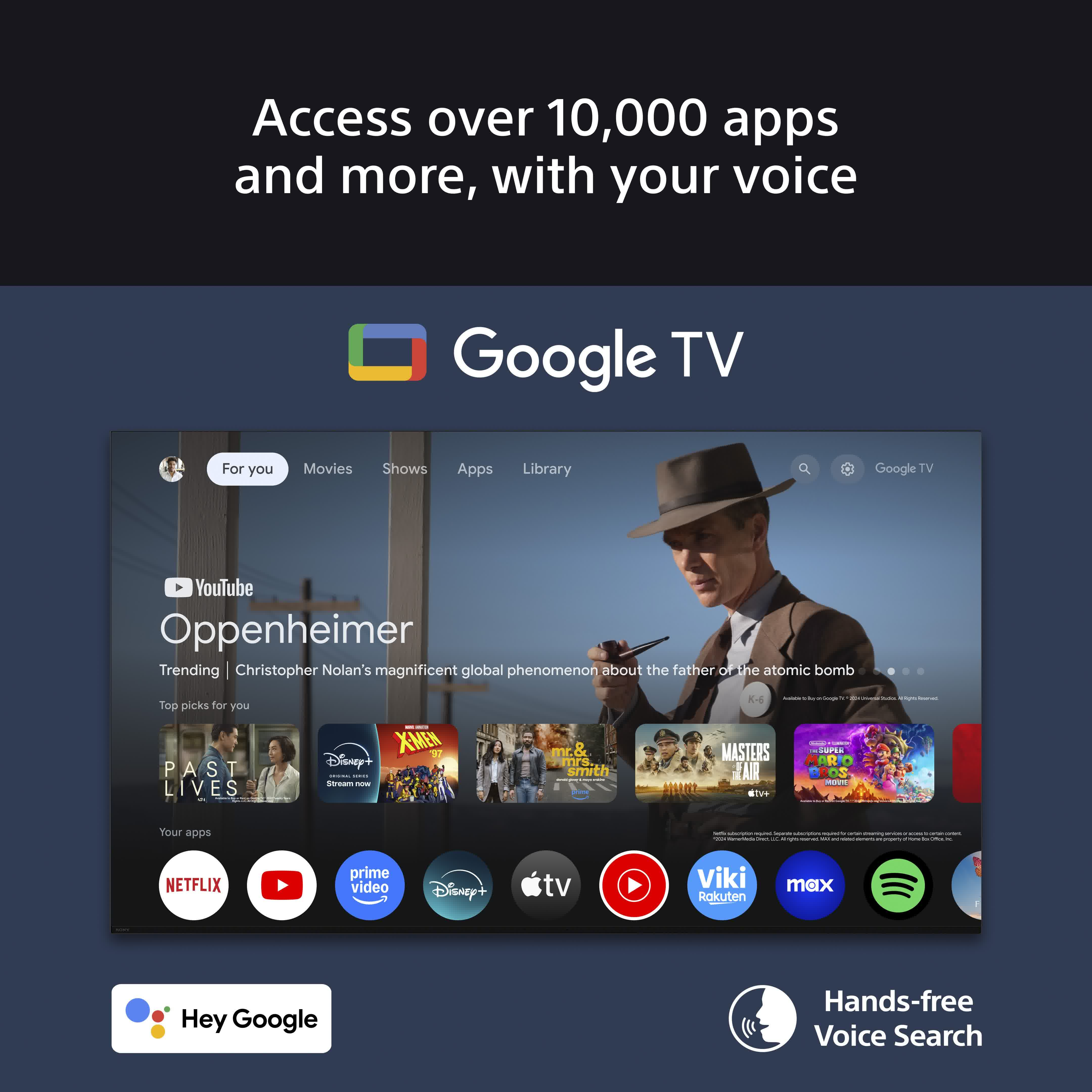 Sony K55S38B.UKA 55" 4K HDR Google TV thumbnail image