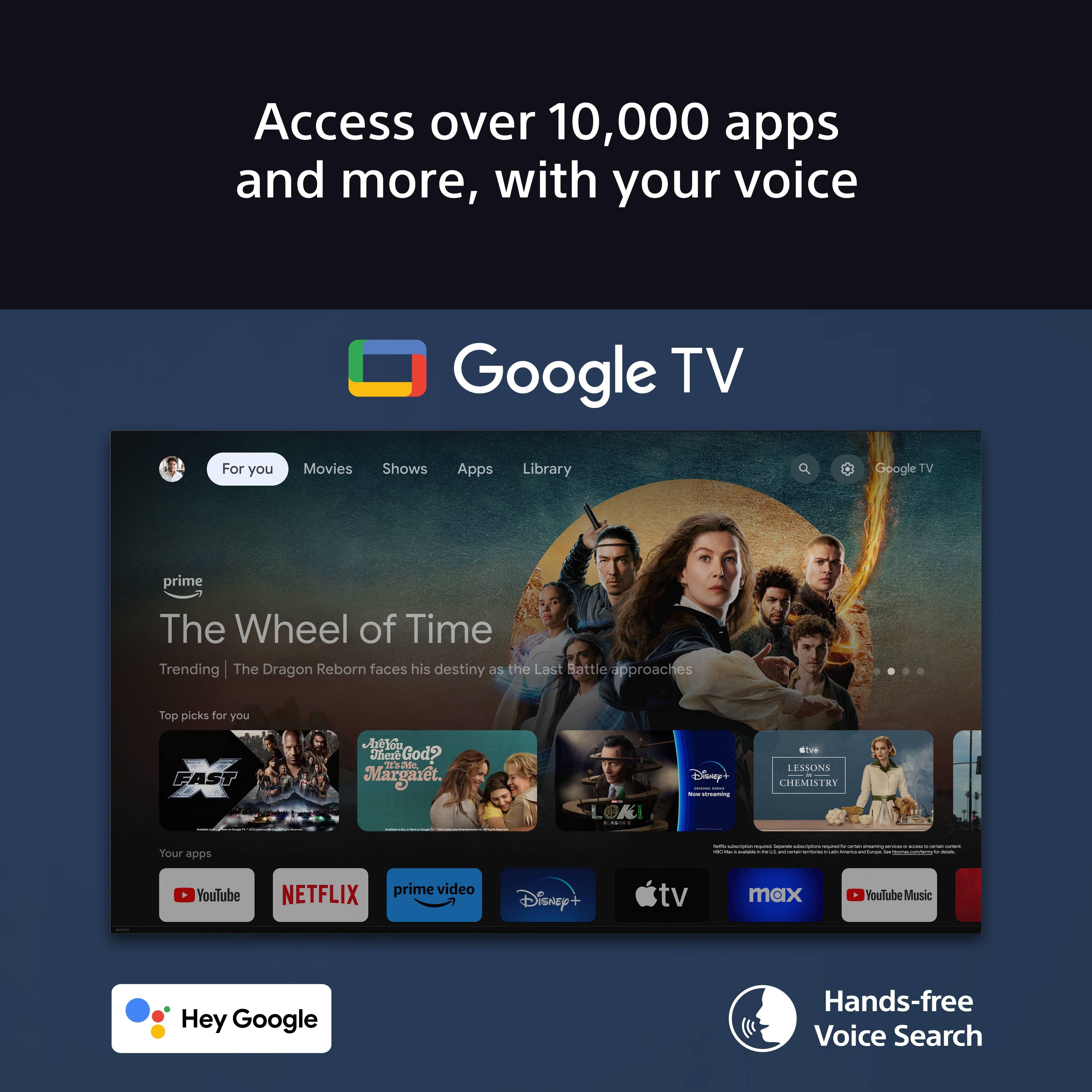 Sony K77XR80PU 77" 4K OLED HDR Google TV â€“ BRAVIA XR80 with Cognitive Processor XR thumbnail image