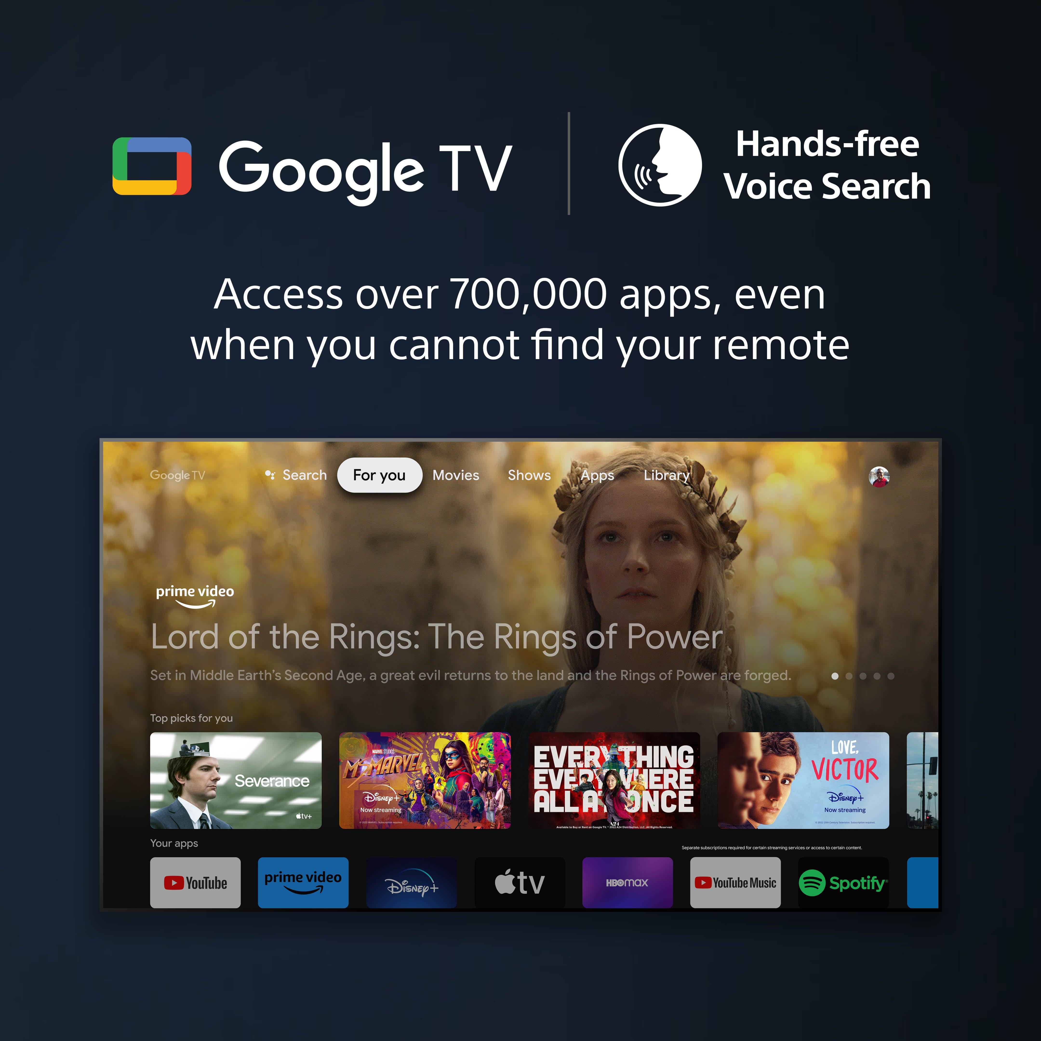 Sony KD50X75WLPU 50" 4K HDR Google Smart TV thumbnail image