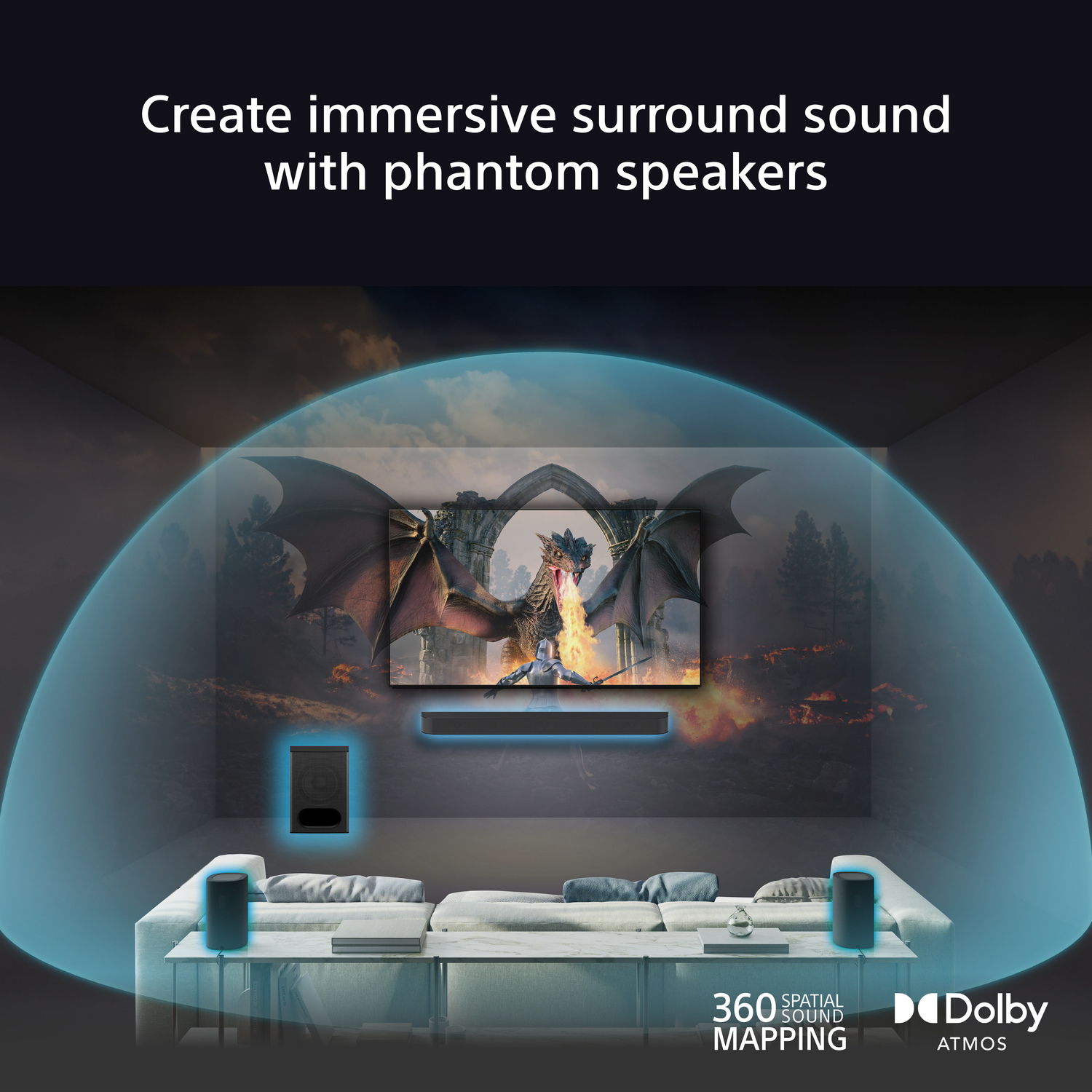Sony SARS8.CEJ Home Theatre / Wireless Rear Speakers thumbnail image
