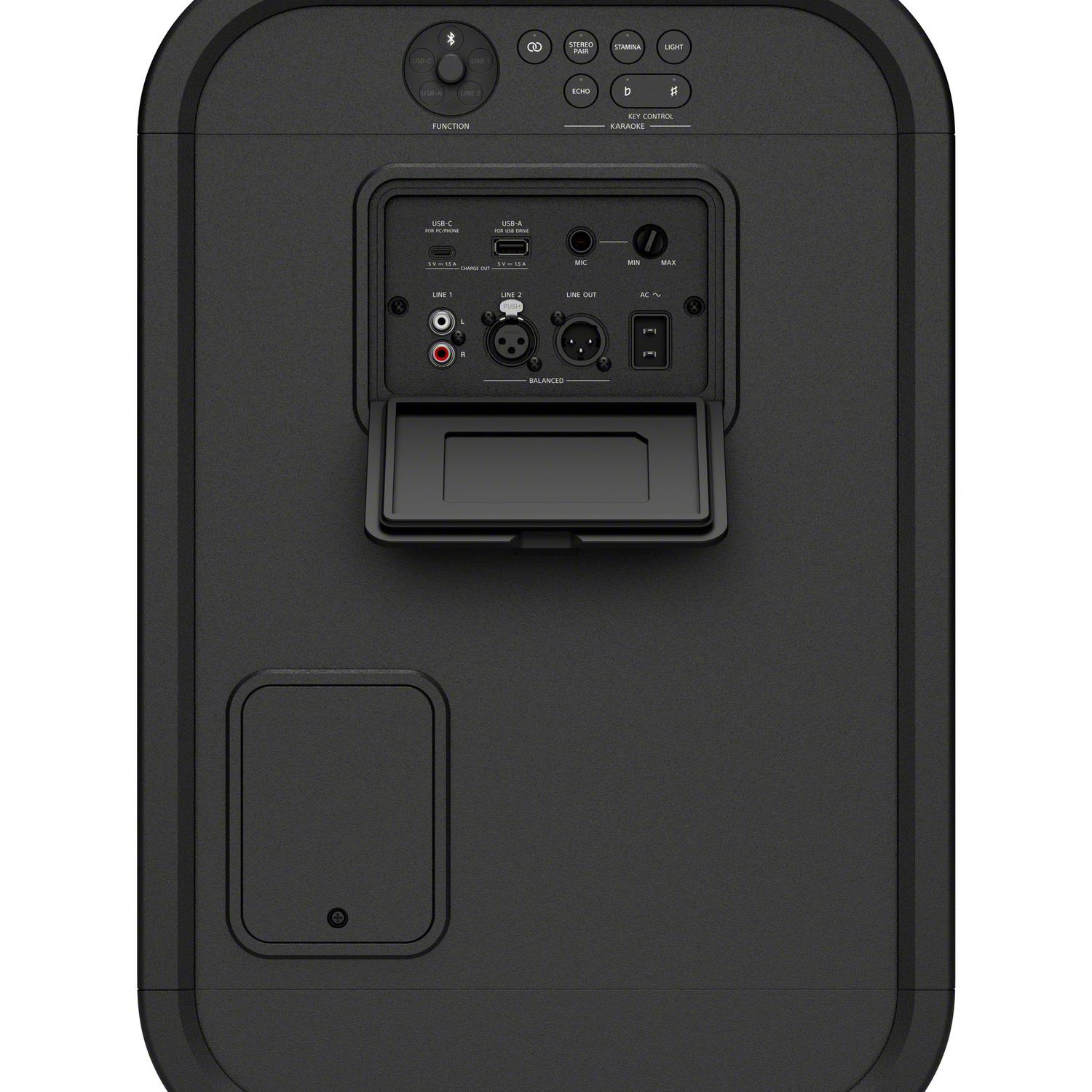 Sony SRSULT500.CEL Wireless ULT Tower 5 Deep Bass Party Speaker with DJ Input - Black thumbnail image