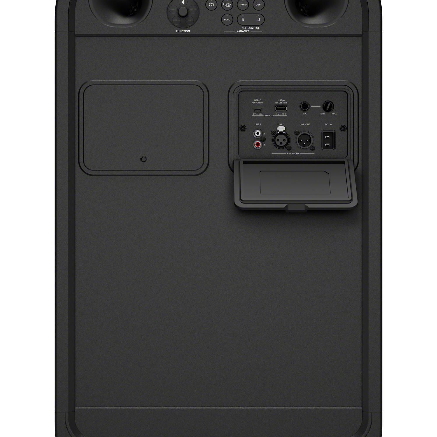 Sony SRSULT700.CEL Wireless ULT Tower 7 Deep Bass Party Speaker with 360 Party sound & DJ Input - Black thumbnail image