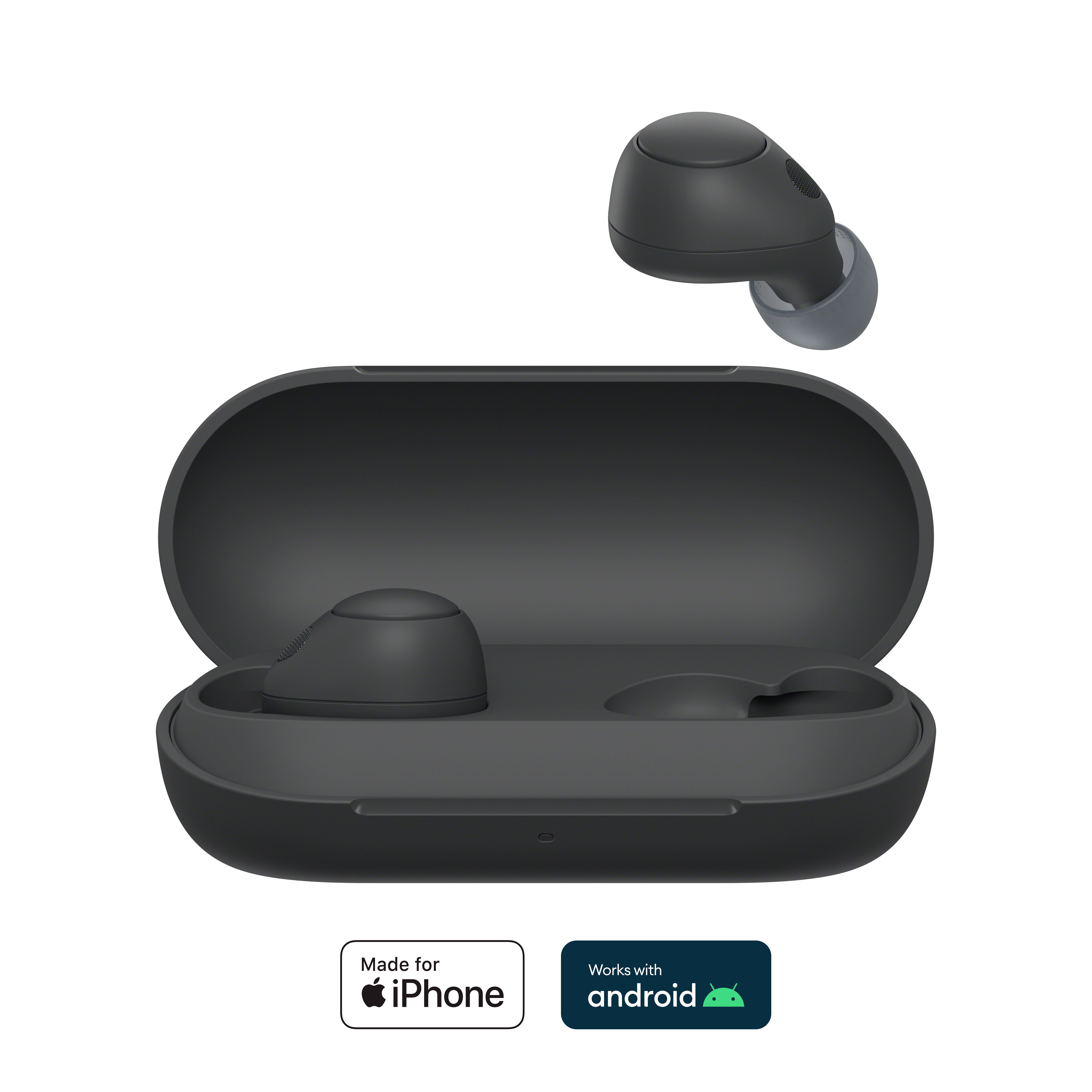 Sony WFC700NB_CE7 Wireless Noise Cancelling In Ear Headphones - Black thumbnail image