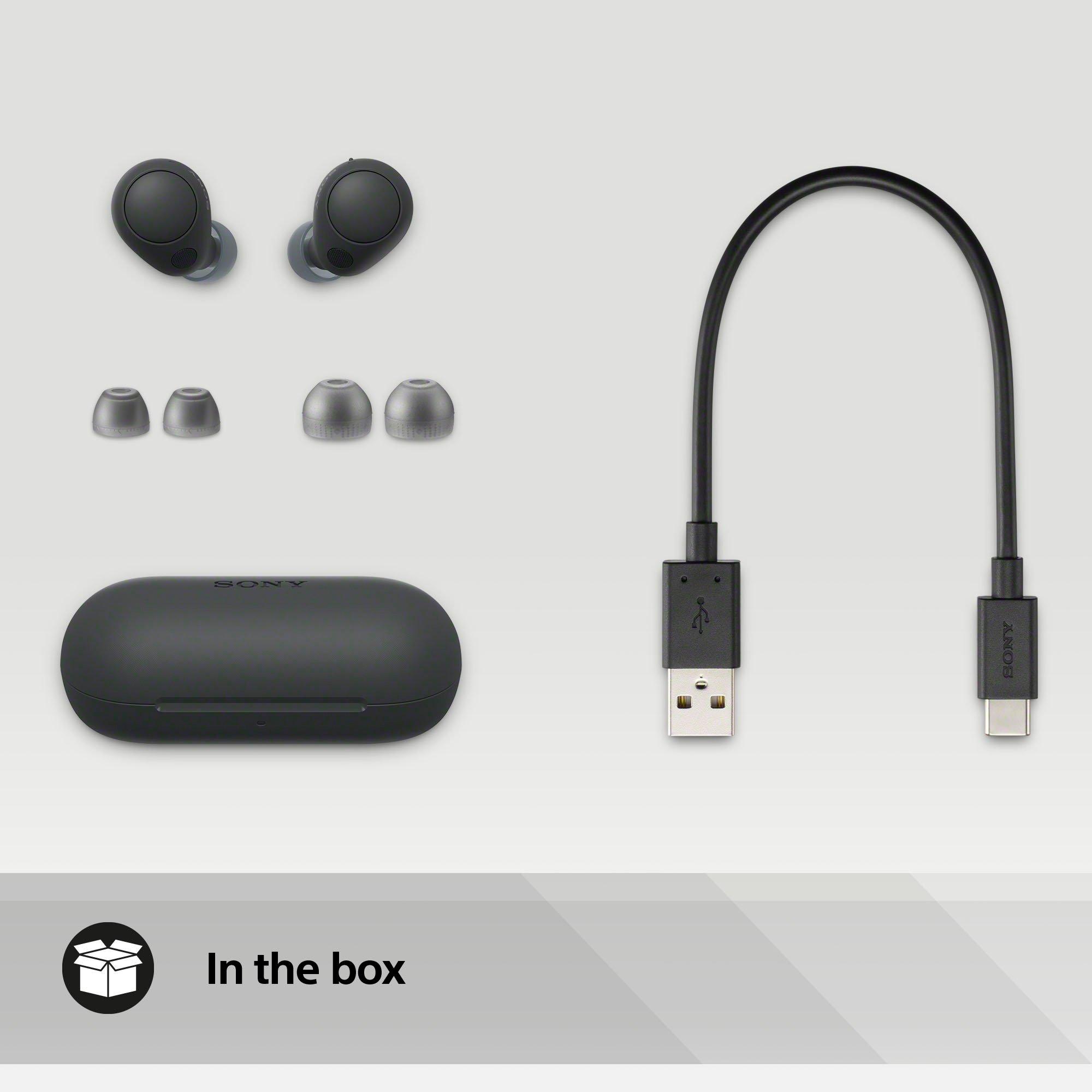 Sony WFC700NB_CE7 Wireless Noise Cancelling In Ear Headphones - Black thumbnail image