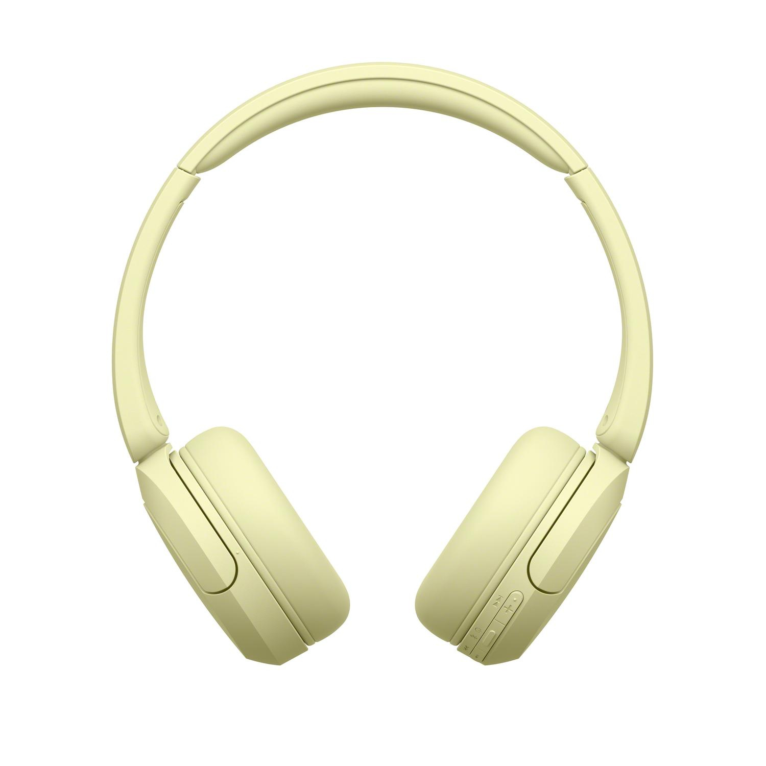 Sony WHCH520Y.CE7 Wireless Bluetooth Over ear headphones - Yellow thumbnail image