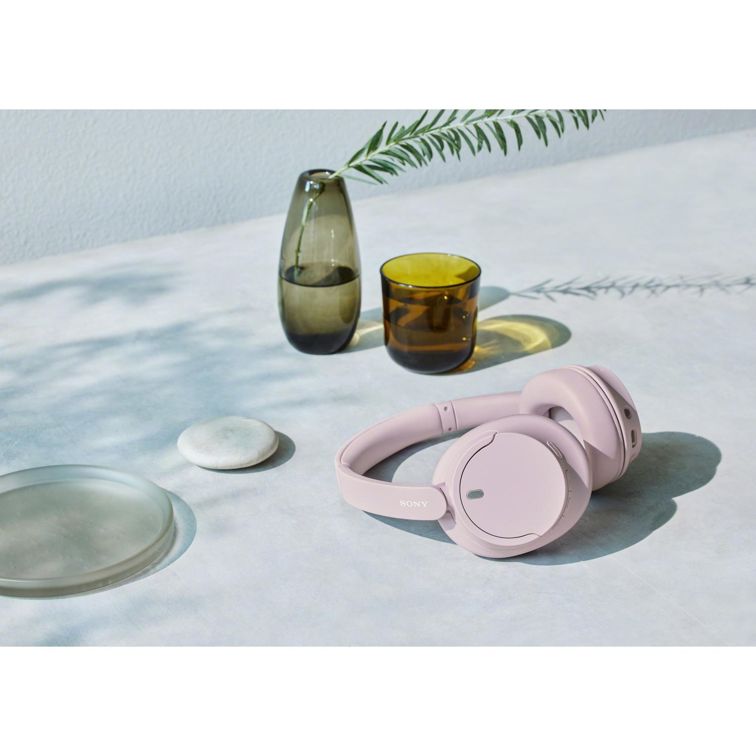 Sony WHCH720NP.CE7 Wireless Noise Cancelling Bluetooth Over ear headphones - Pink thumbnail image