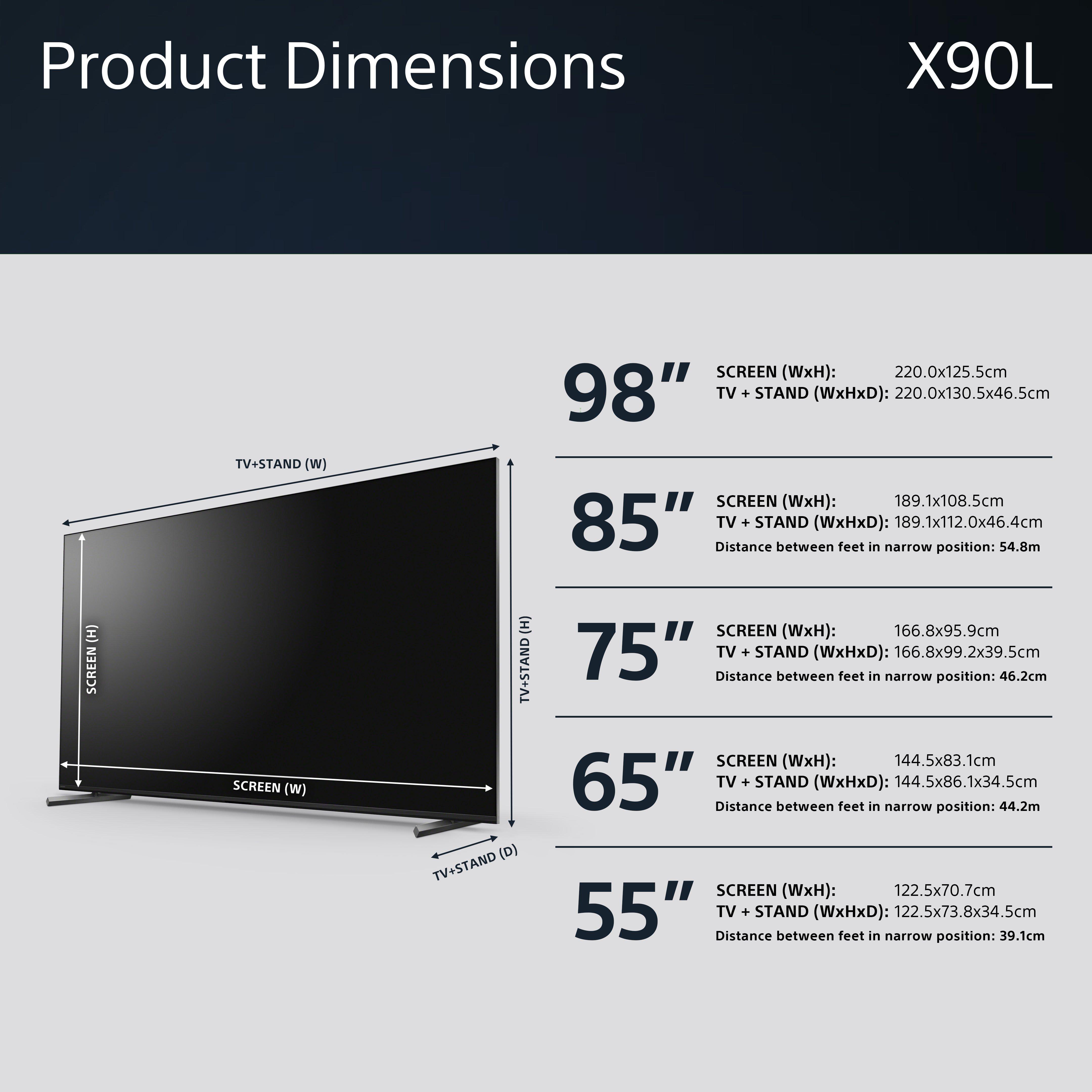 Sony XR55X90LU 55"4K UHD HDR Google Smart TV thumbnail image