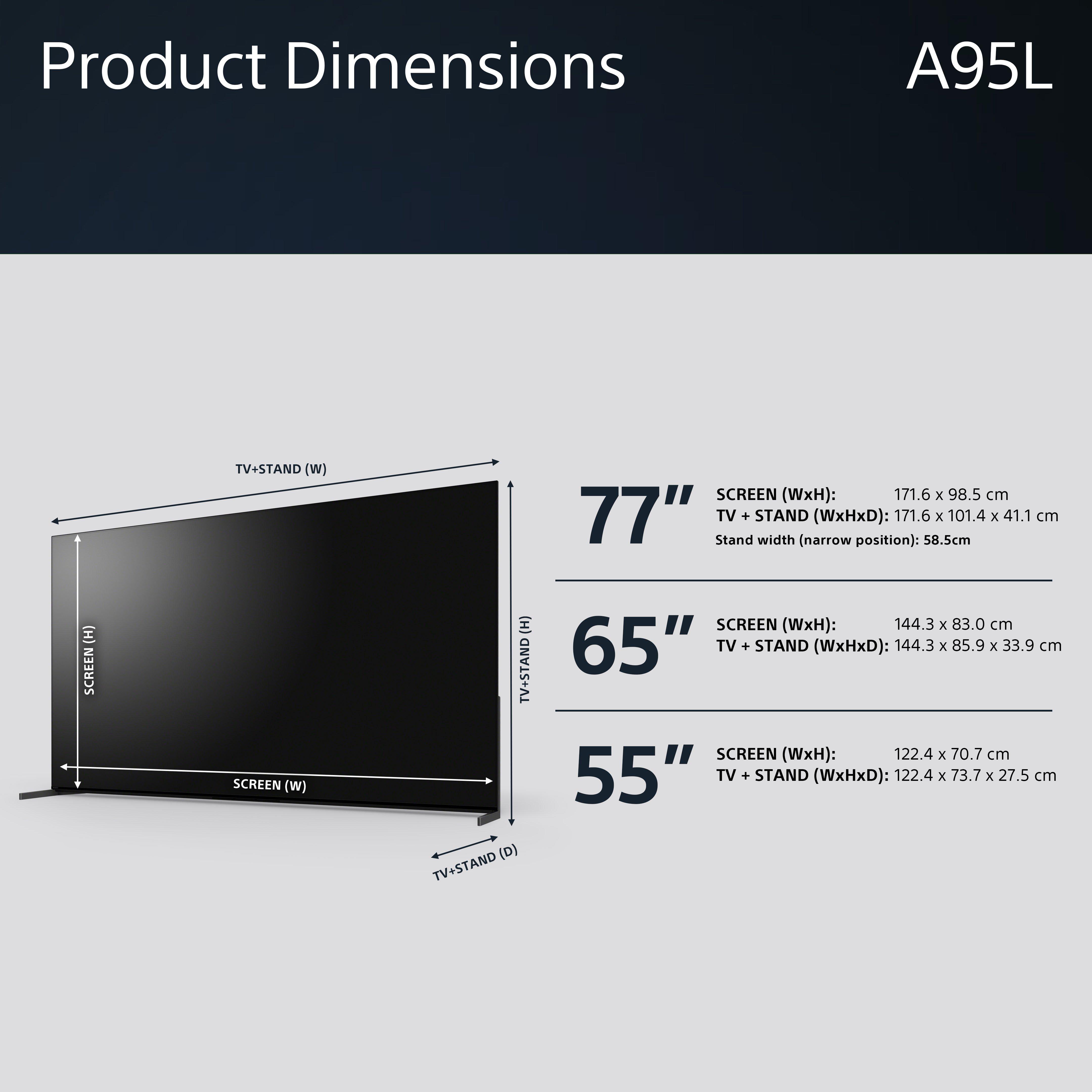 Sony XR77A95LPU 77" 4K HDR Google Smart TV thumbnail image