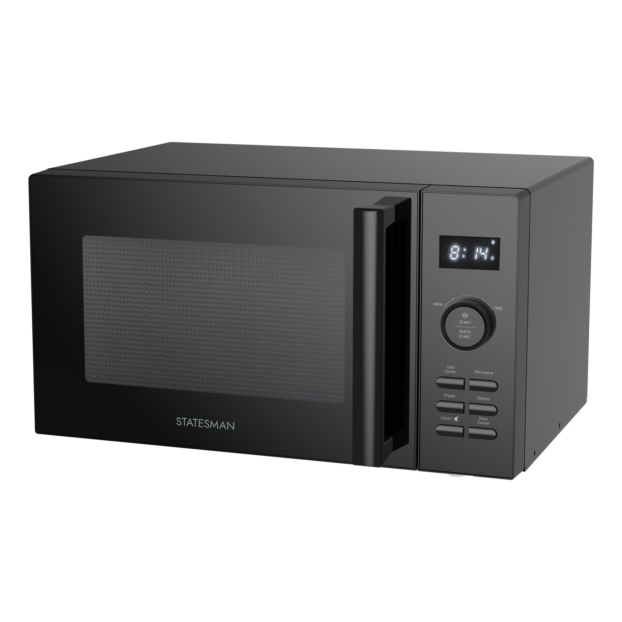 Statesman SKMG0923DSB 23 Litres Microwave With Grill - Black thumbnail image