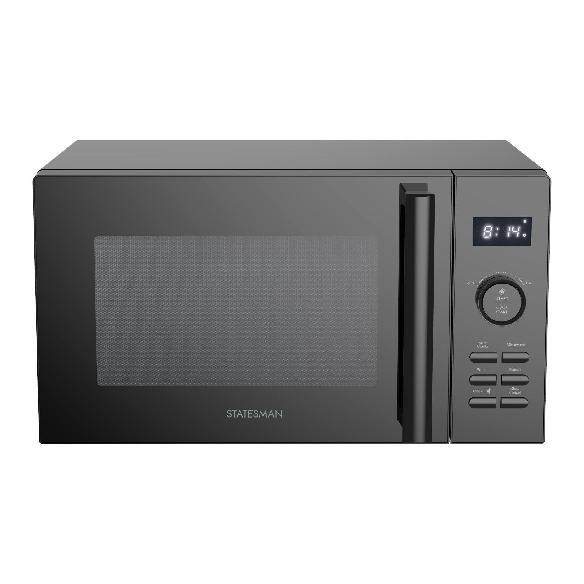 Statesman SKMG0923DSB 23 Litres Microwave With Grill - Black thumbnail image