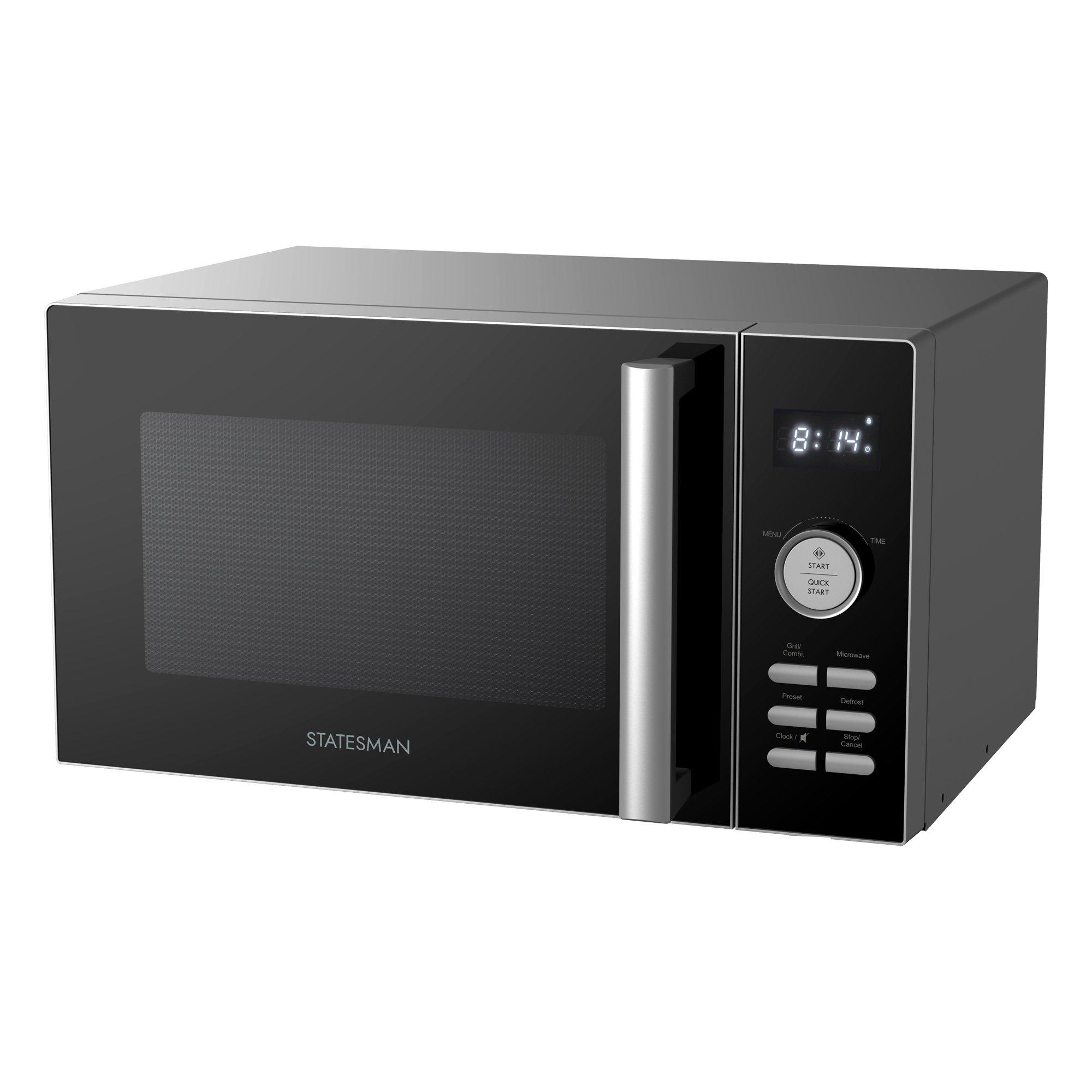 Statesman SKMG0923DSS 23 Litres Microwave with Grill - Silver thumbnail image