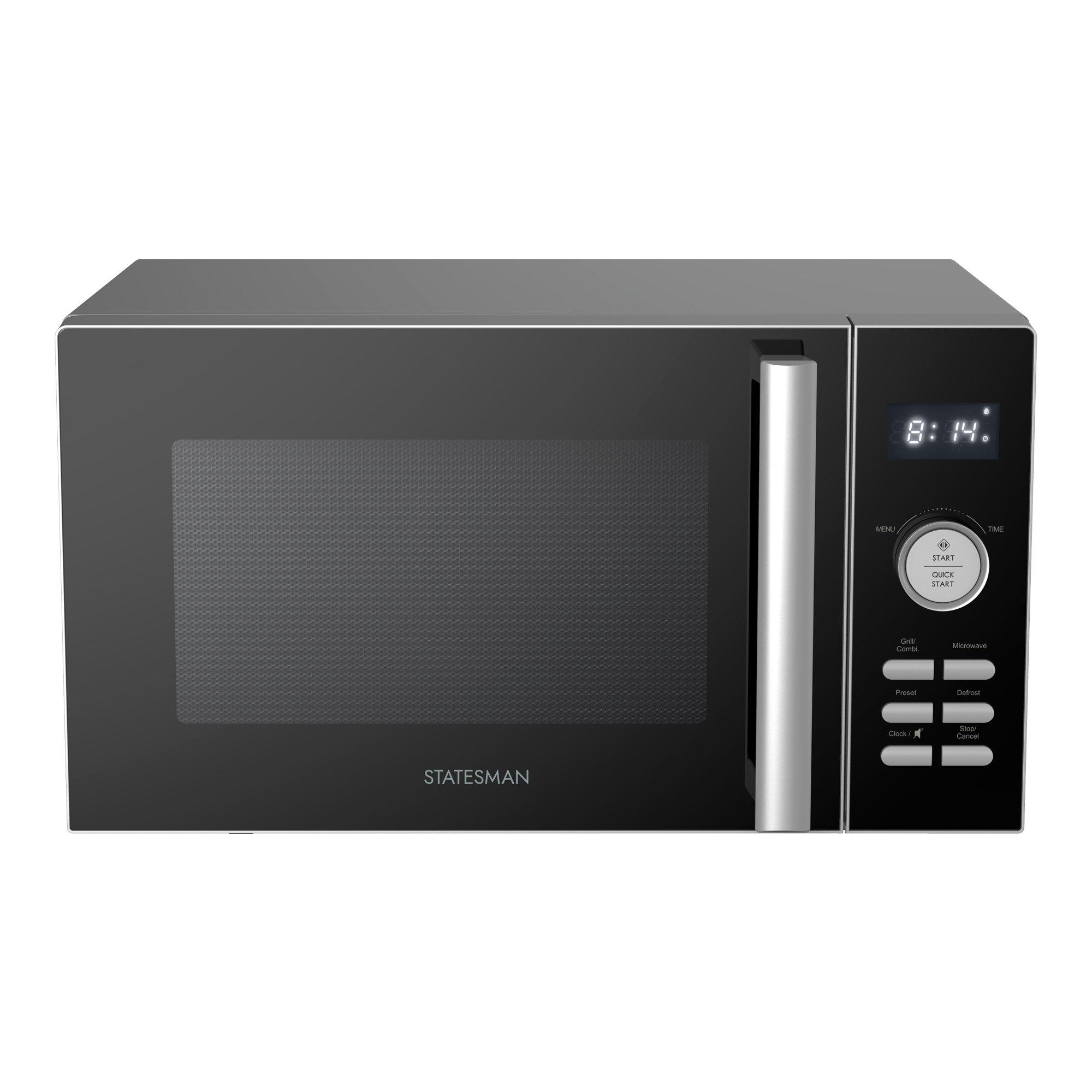 Statesman SKMG0923DSS 23 Litres Microwave with Grill - Silver thumbnail image