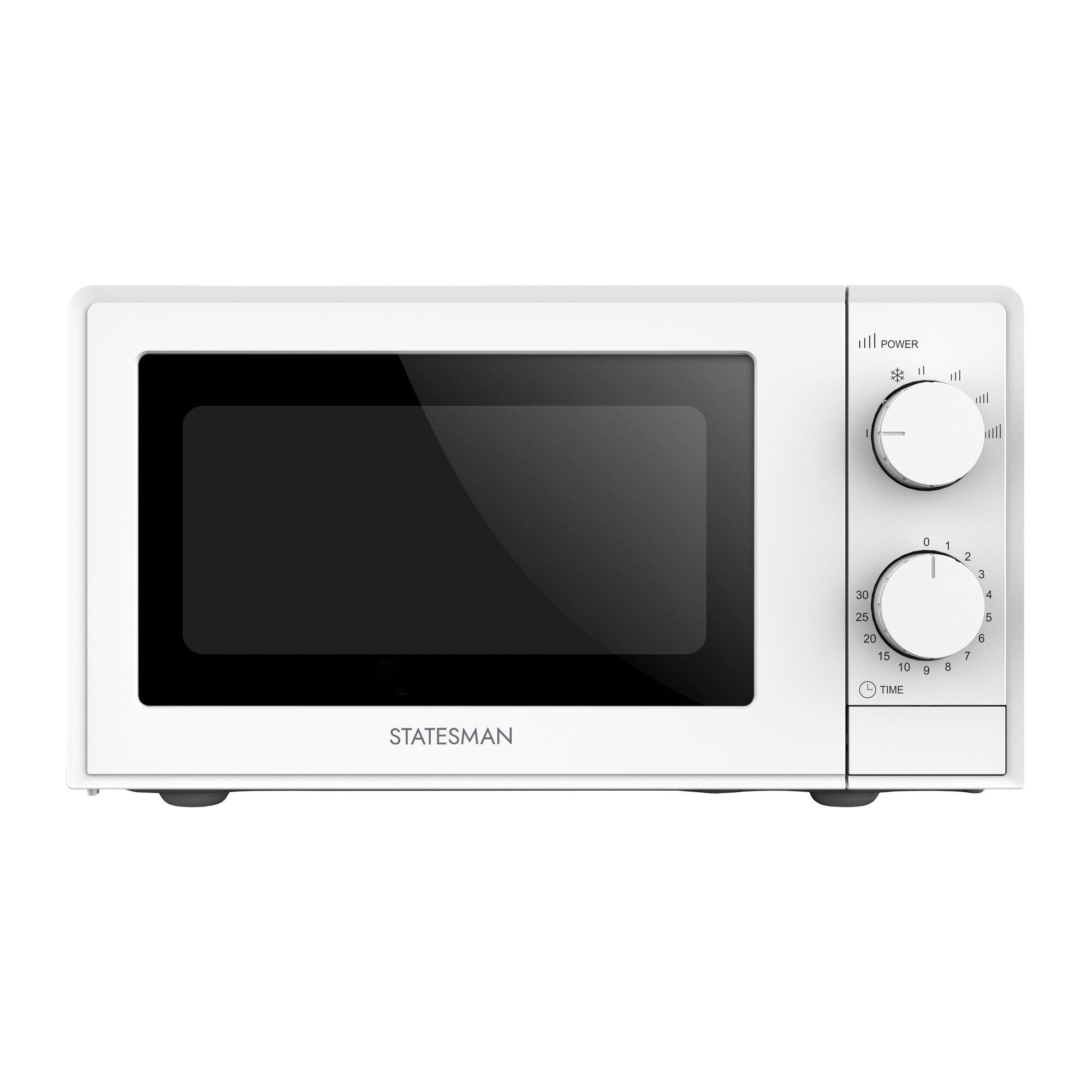 Statesman SKMS0720MPW 20 Litres Single Microwave - White thumbnail image