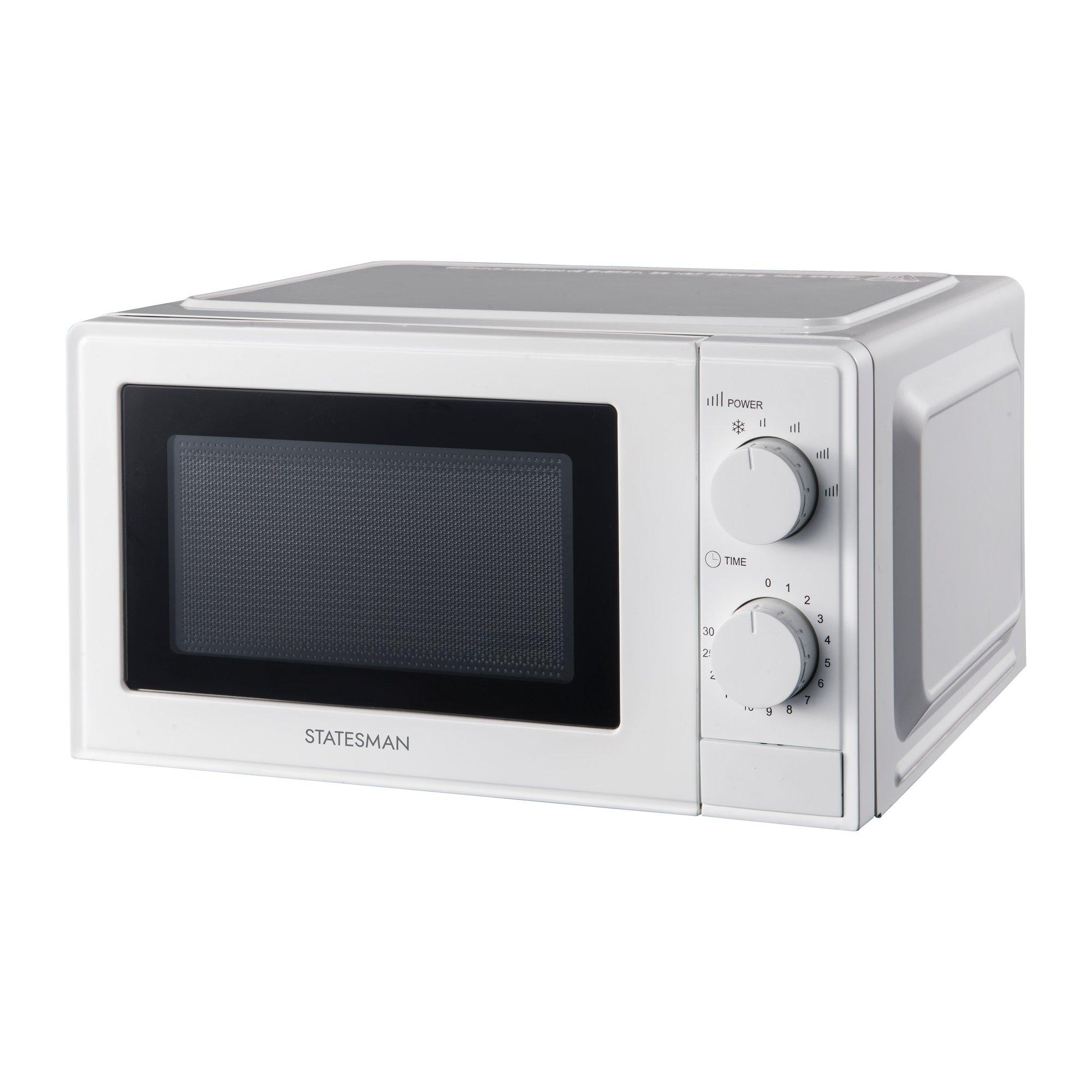 Statesman SKMS0720MPW 20 Litres Single Microwave - White thumbnail image
