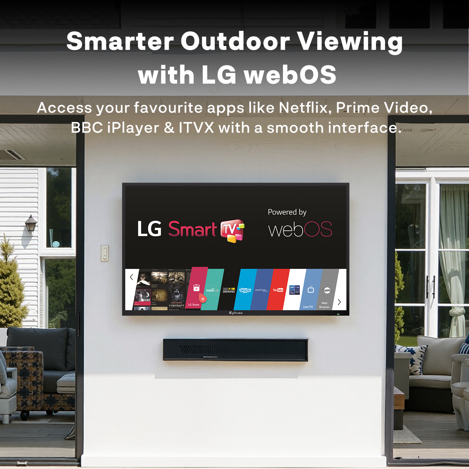 Sylvox OT43B1K4GC 43" Partial Sun Outdoor TV thumbnail image