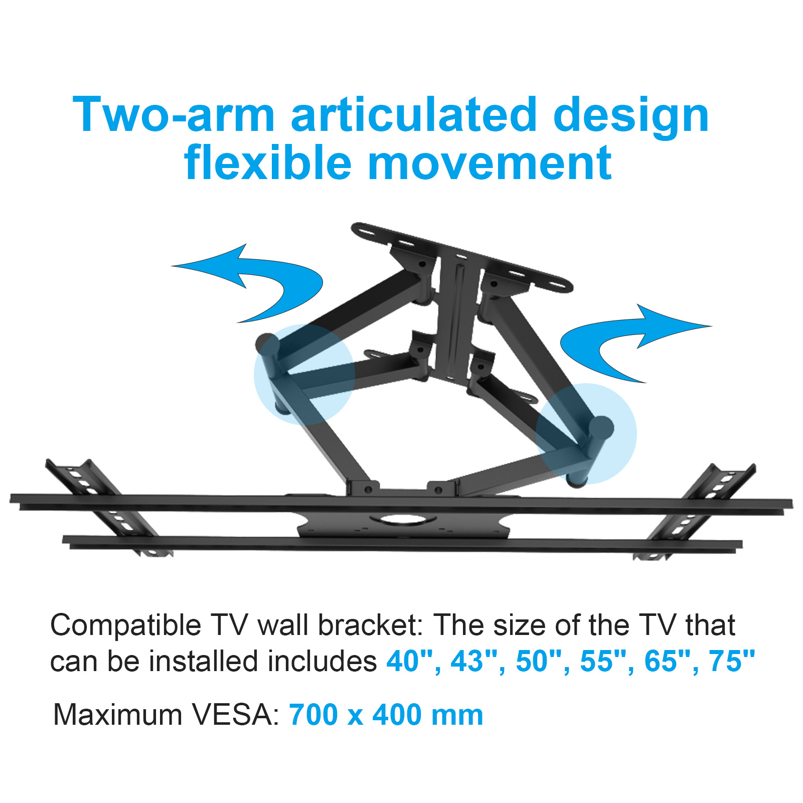 Sylvox S100MCMA0 Outdoor TV Full Motion Wall Mount thumbnail image