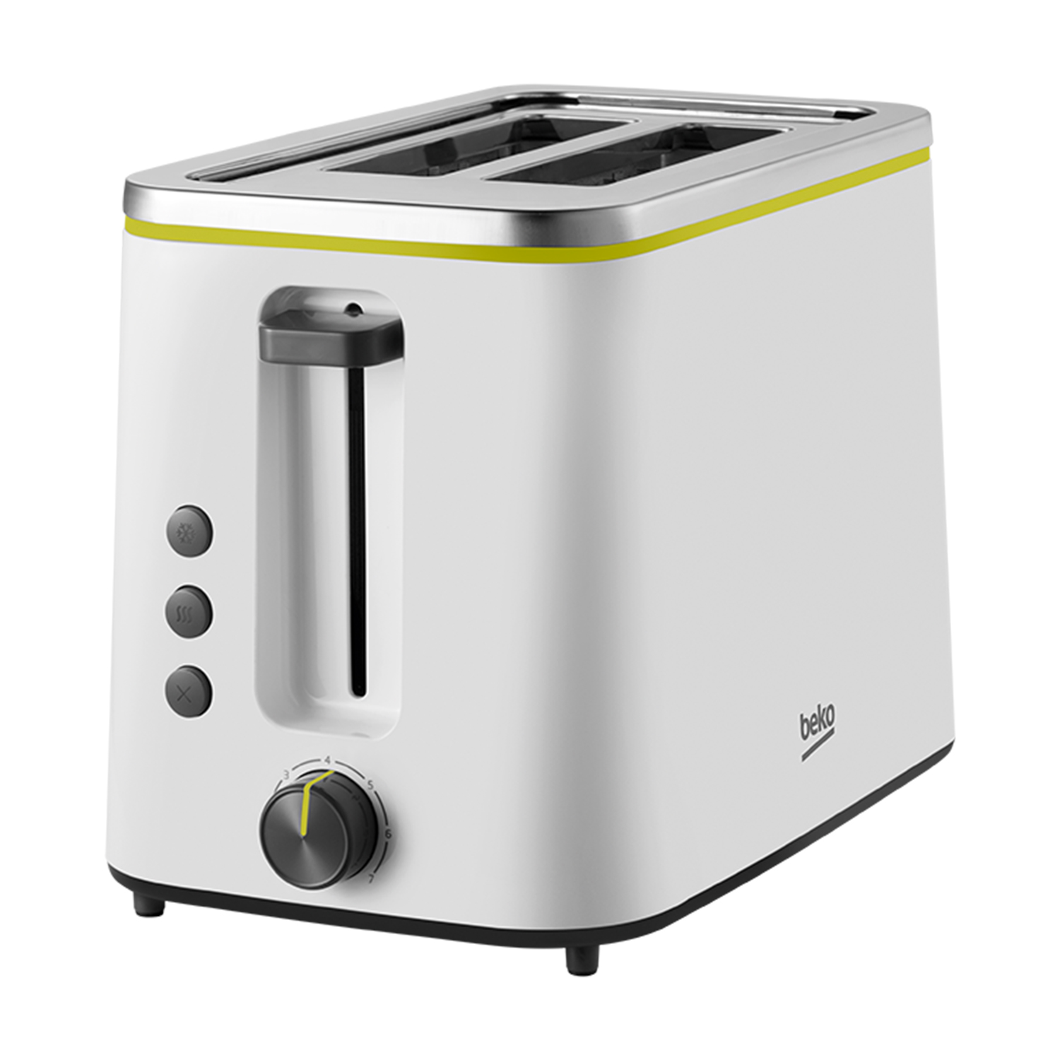 Beko TAM4321W 2 Slice Toaster - White thumbnail image
