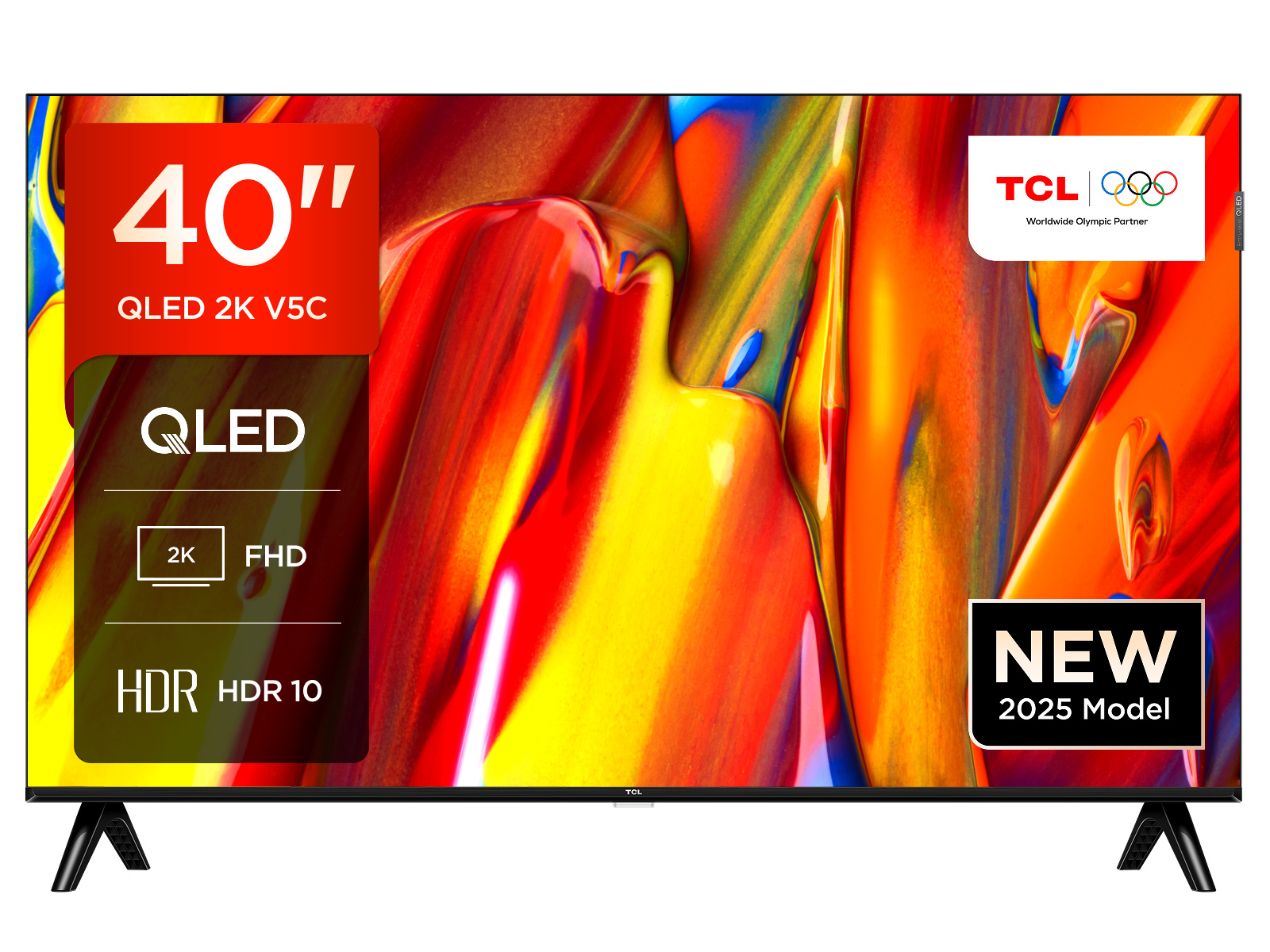 TCL 40V5C-UK 40" QLED FHD HDR Android TV thumbnail image