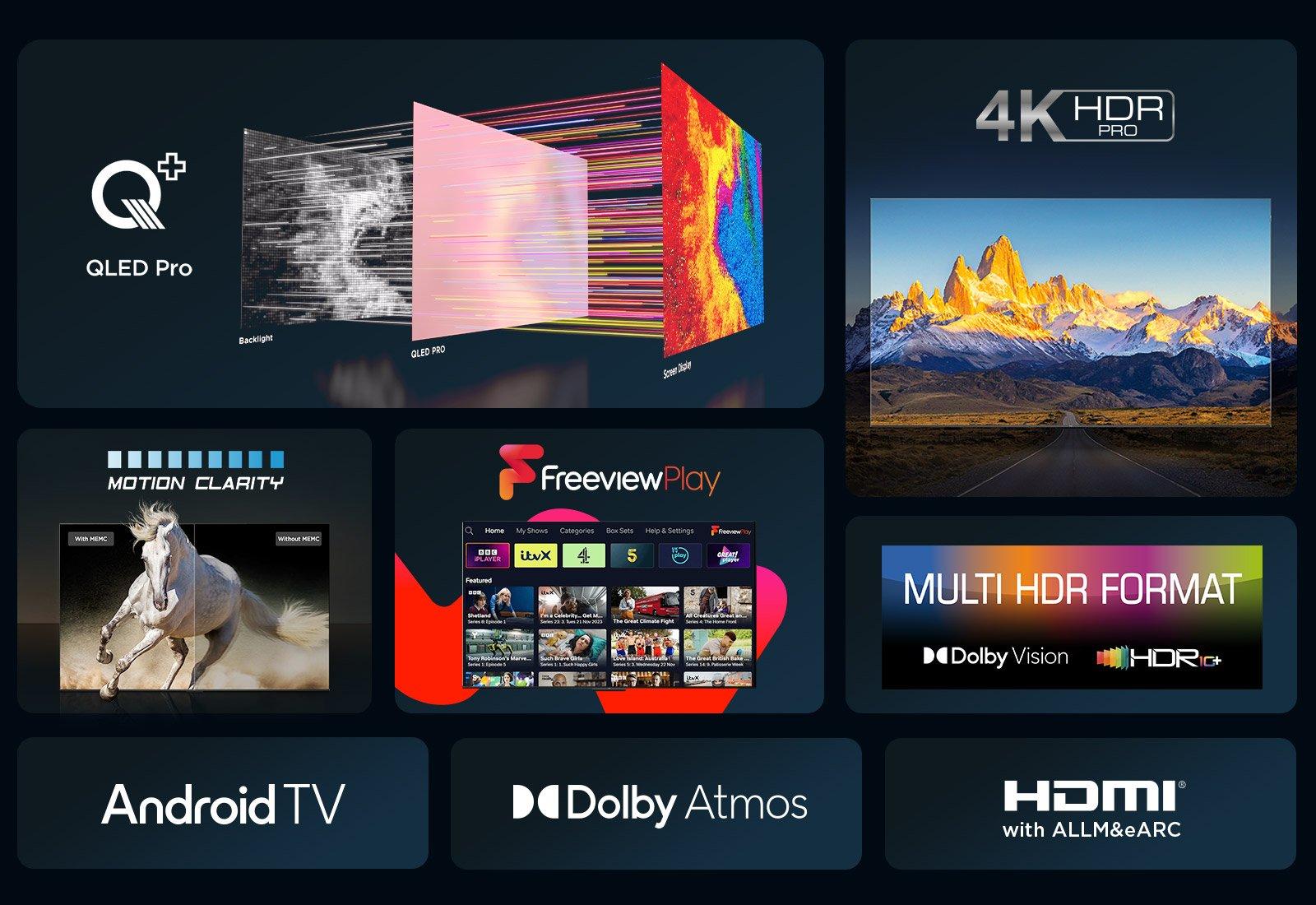 TCL 43C655K 43" 4K QLED HDR Pro Android TV thumbnail image