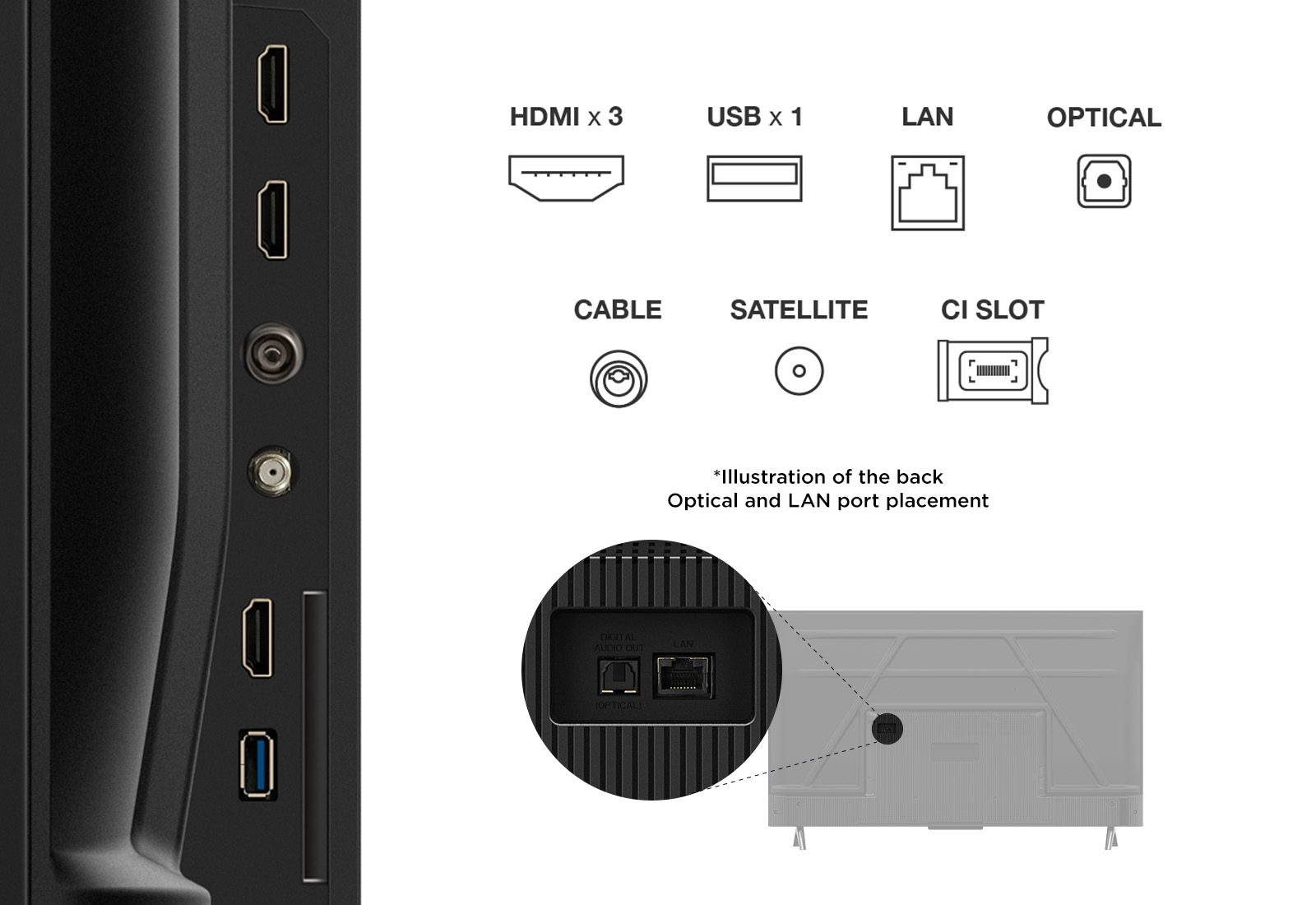 TCL 43V6C-UK 43" 4K Direct LED HDR Google TV thumbnail image