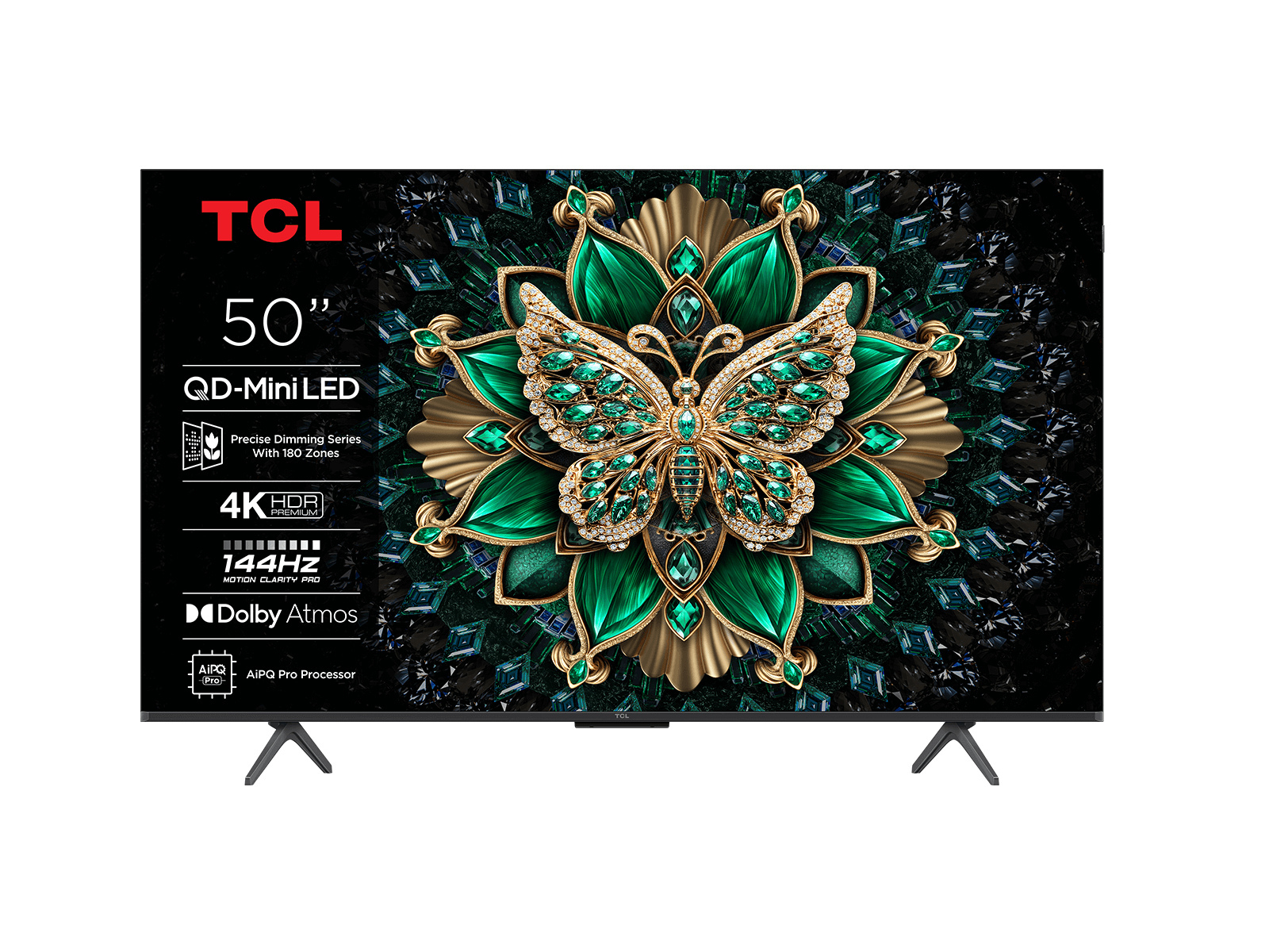 TCL 50C6KS-UK 50" 4K Ultra HD QD-Mini LED TV  thumbnail image