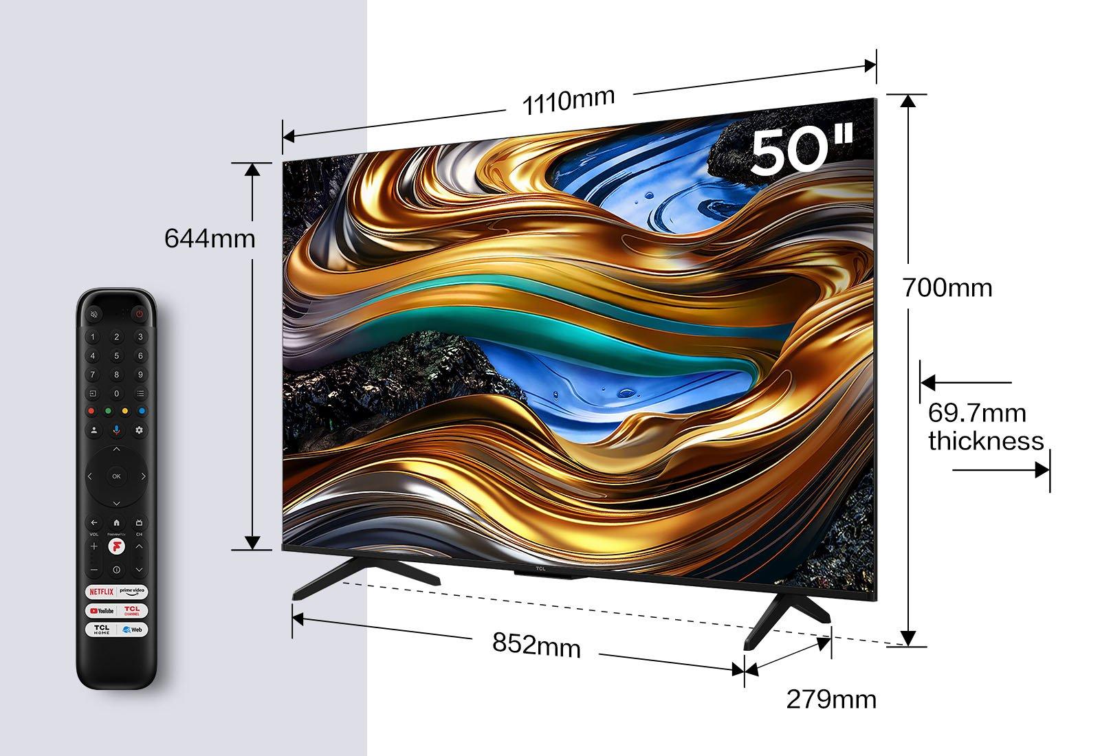 TCL 50P755K 50" 4K HDR Android TV thumbnail image
