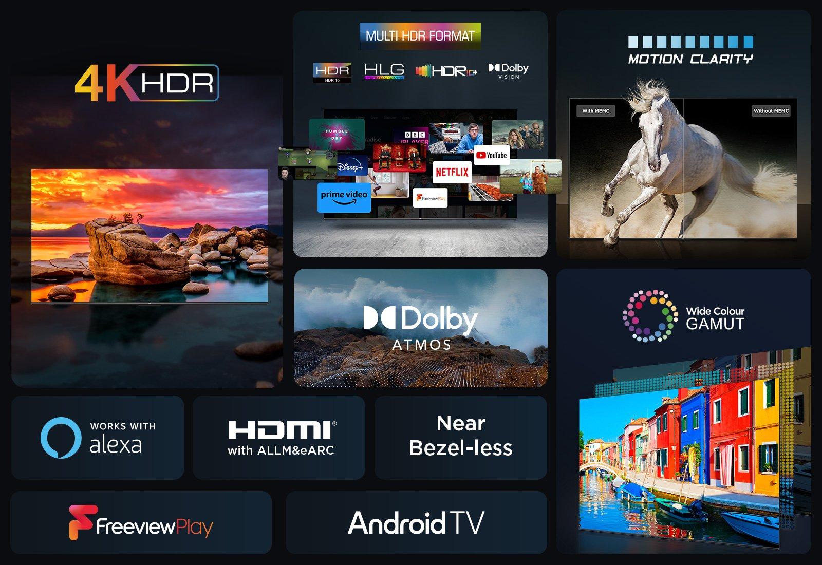 TCL 50P755K 50" 4K HDR Android TV thumbnail image