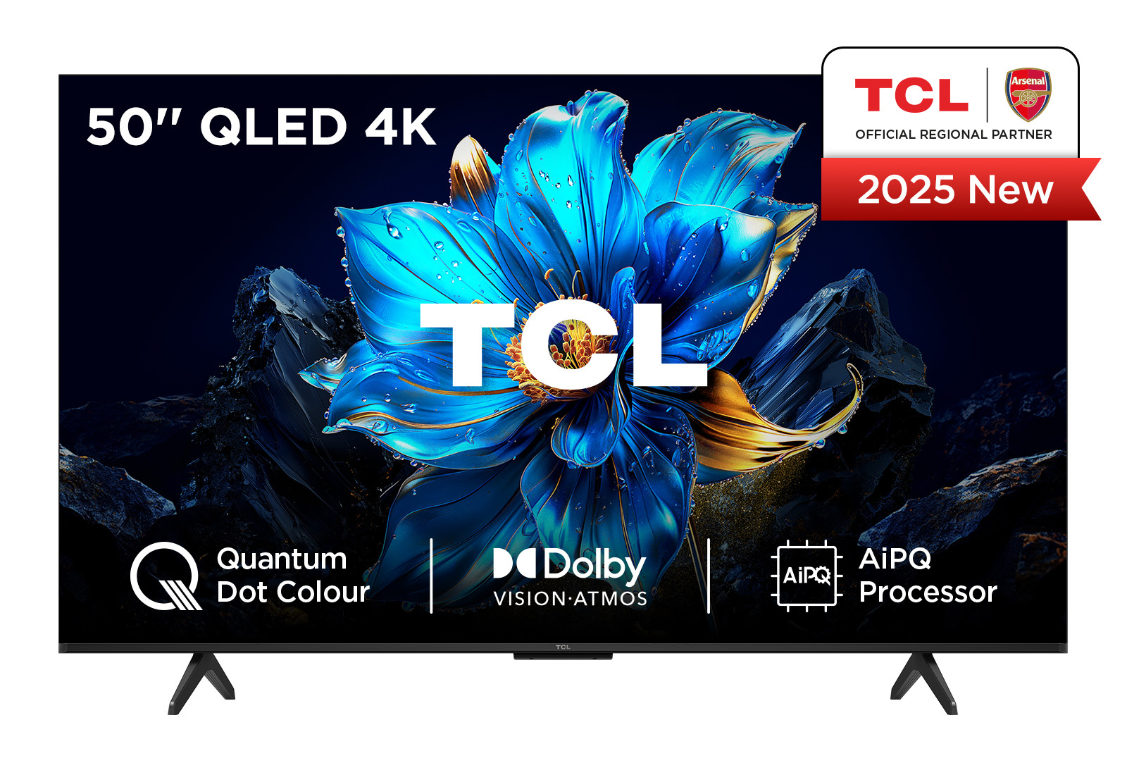 TCL 50P7K-UK 50" 4K QLED Direct LED HDR Google TV thumbnail image