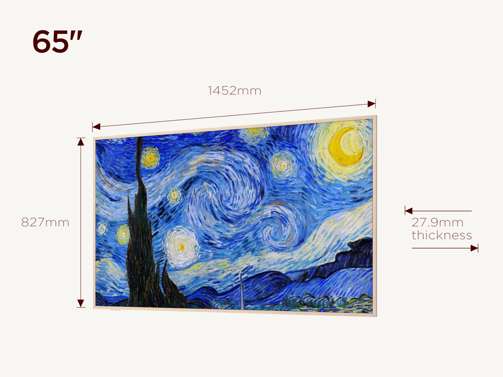 TCL 65A300W-UK 65" 4K Ultra HD TCL NXTVISION QLED PRO HDR Google TV thumbnail image