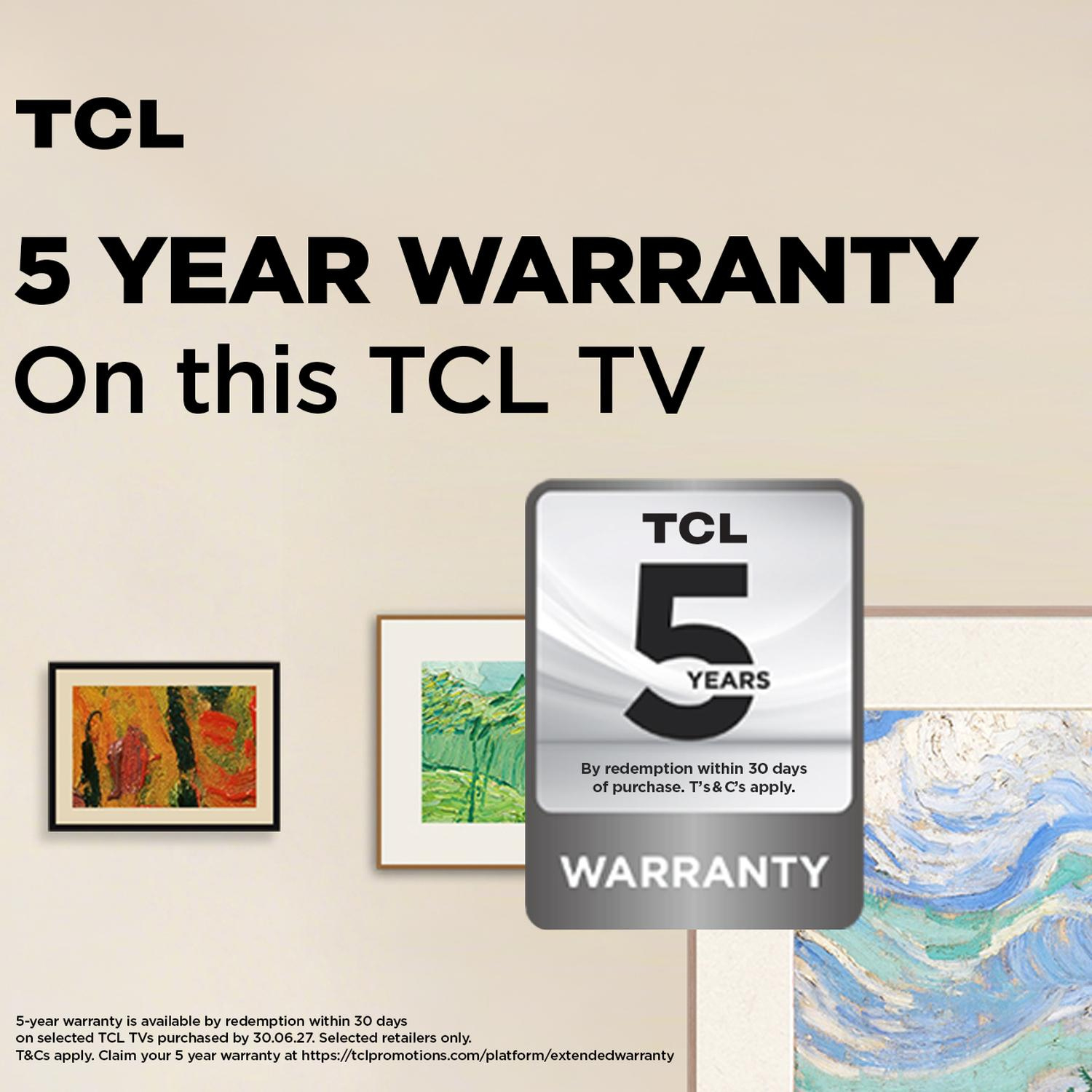 TCL 65A400 PRO-UK 65" 4K Ultra HD QD-MINI LED AI ART TV thumbnail image