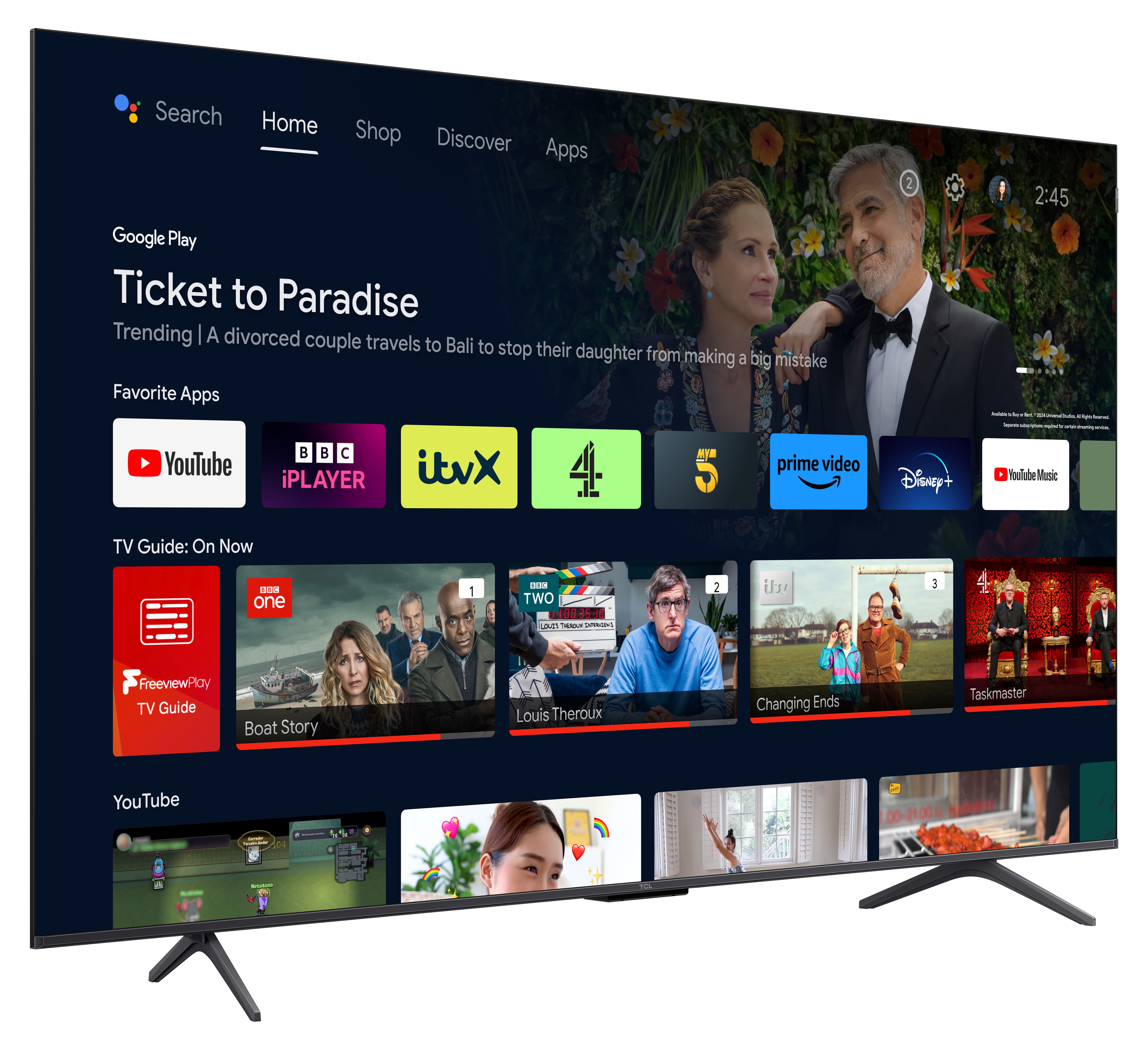 TCL 65C655K 65" 4K QLED HDR Pro Android TV thumbnail image