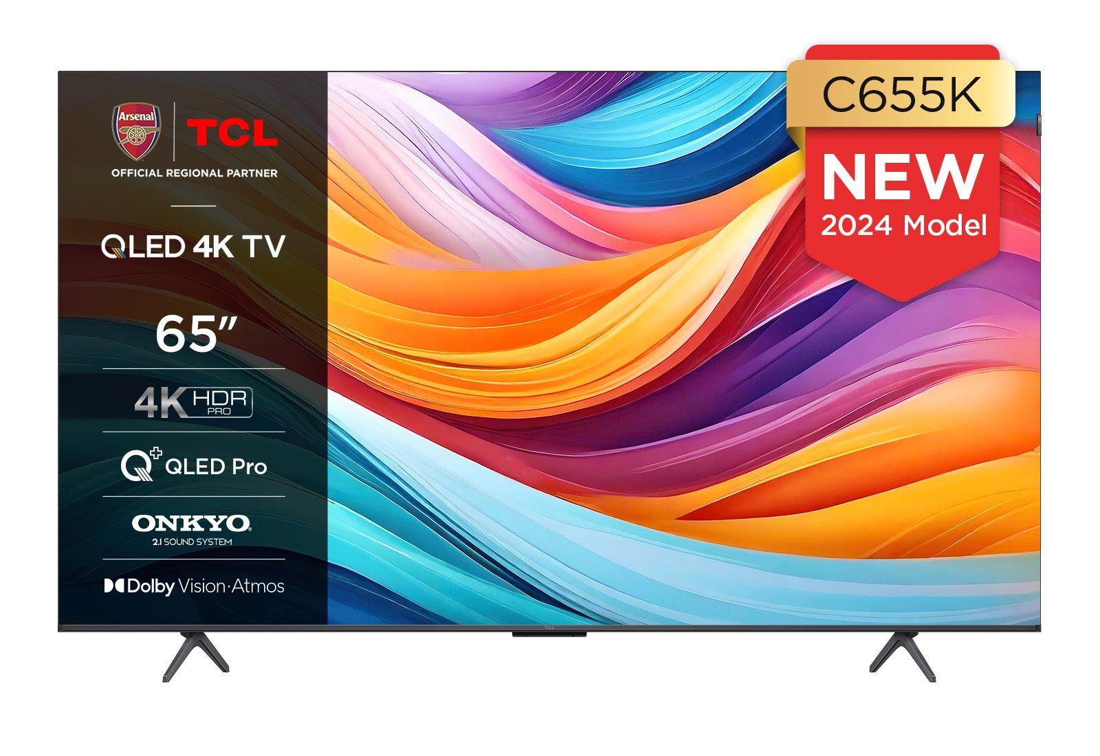 TCL 65C655K 65" 4K QLED HDR Pro Android TV thumbnail image