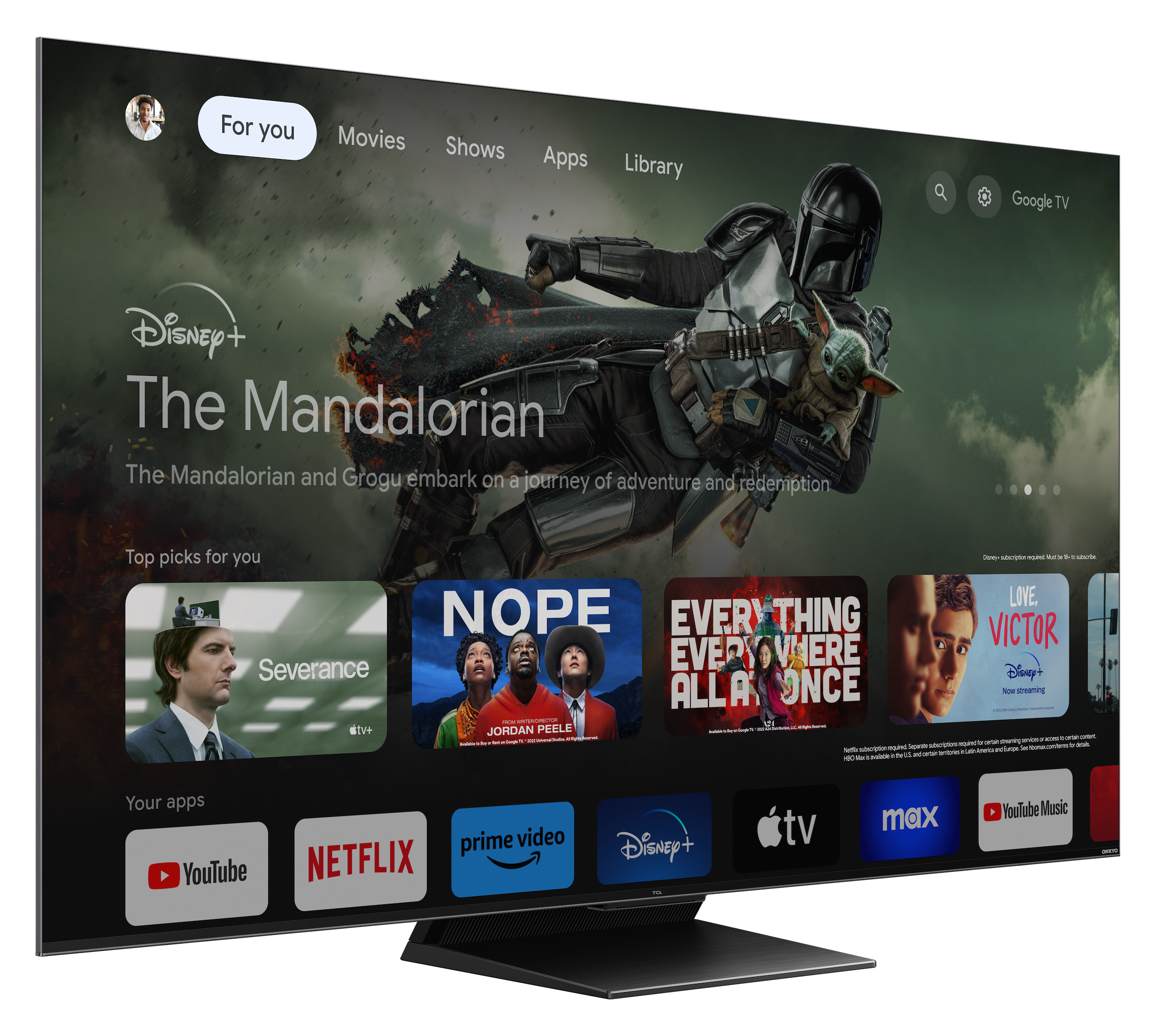 TCL 65C805K 65" 4K QLED Mini-LED HDR Google TV thumbnail image