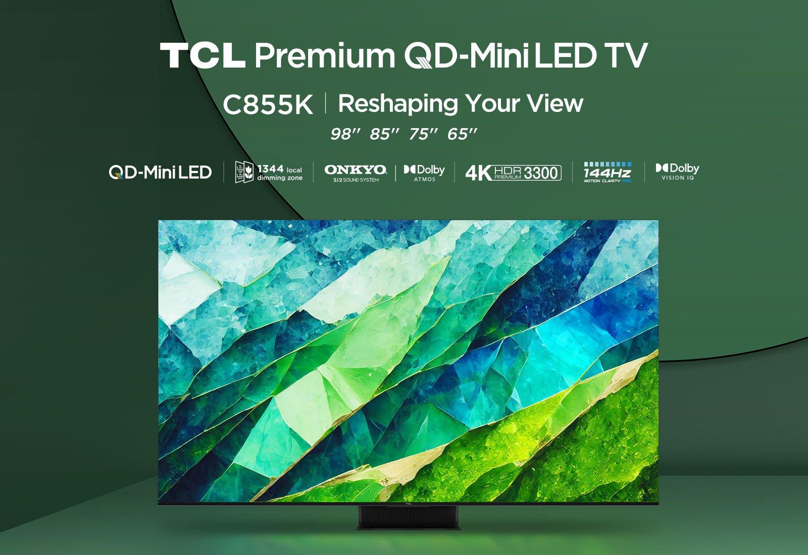 TCL 65C855K 65" 4K QLED HDR Premium Google TV thumbnail image
