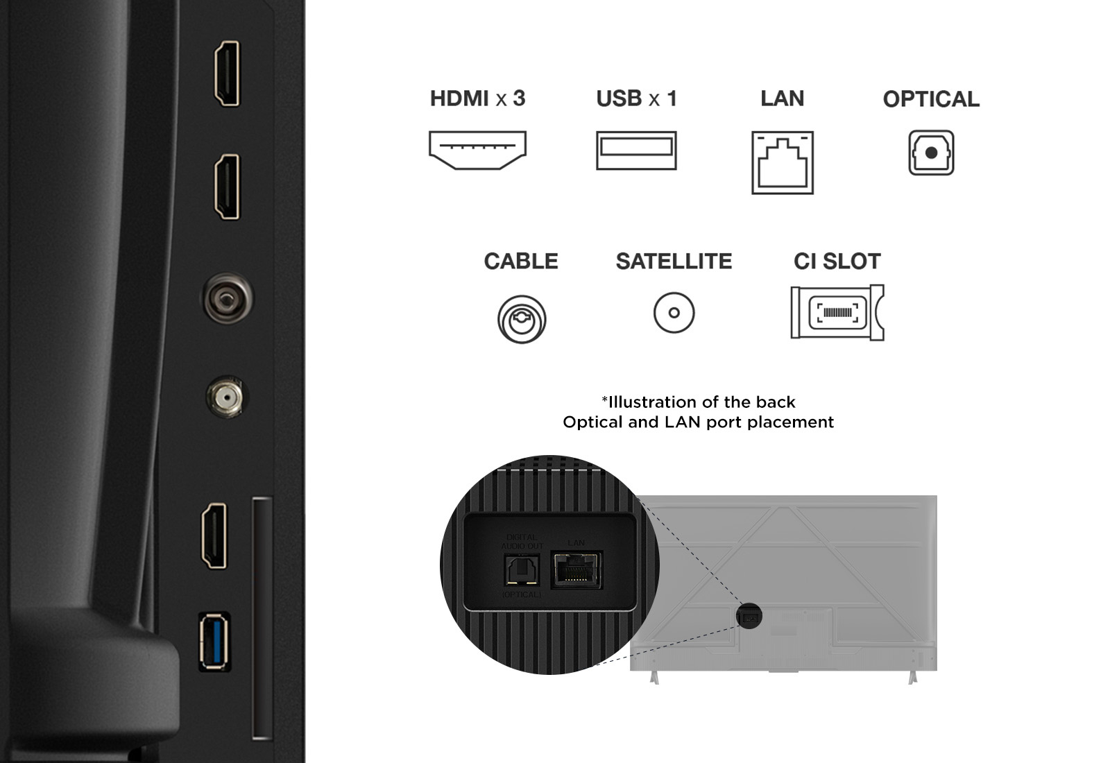 TCL 65V6C-UK 65" 4K Direct LED HDR Google TV thumbnail image